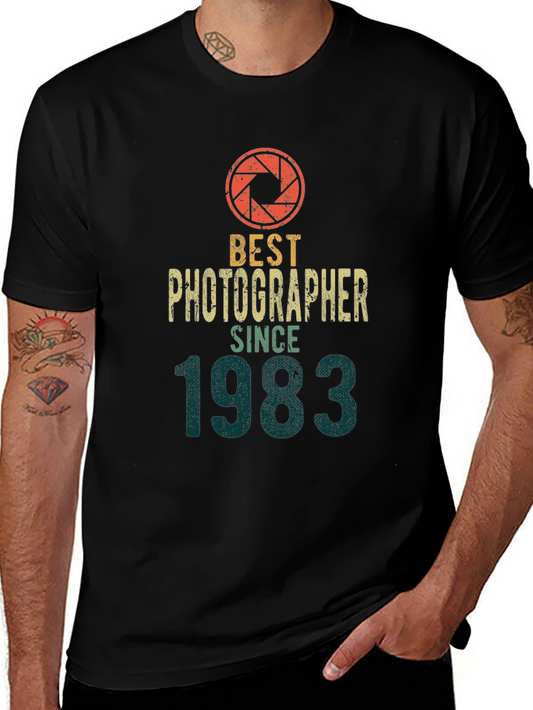 Best Photographer Since 1983 T-Shirt