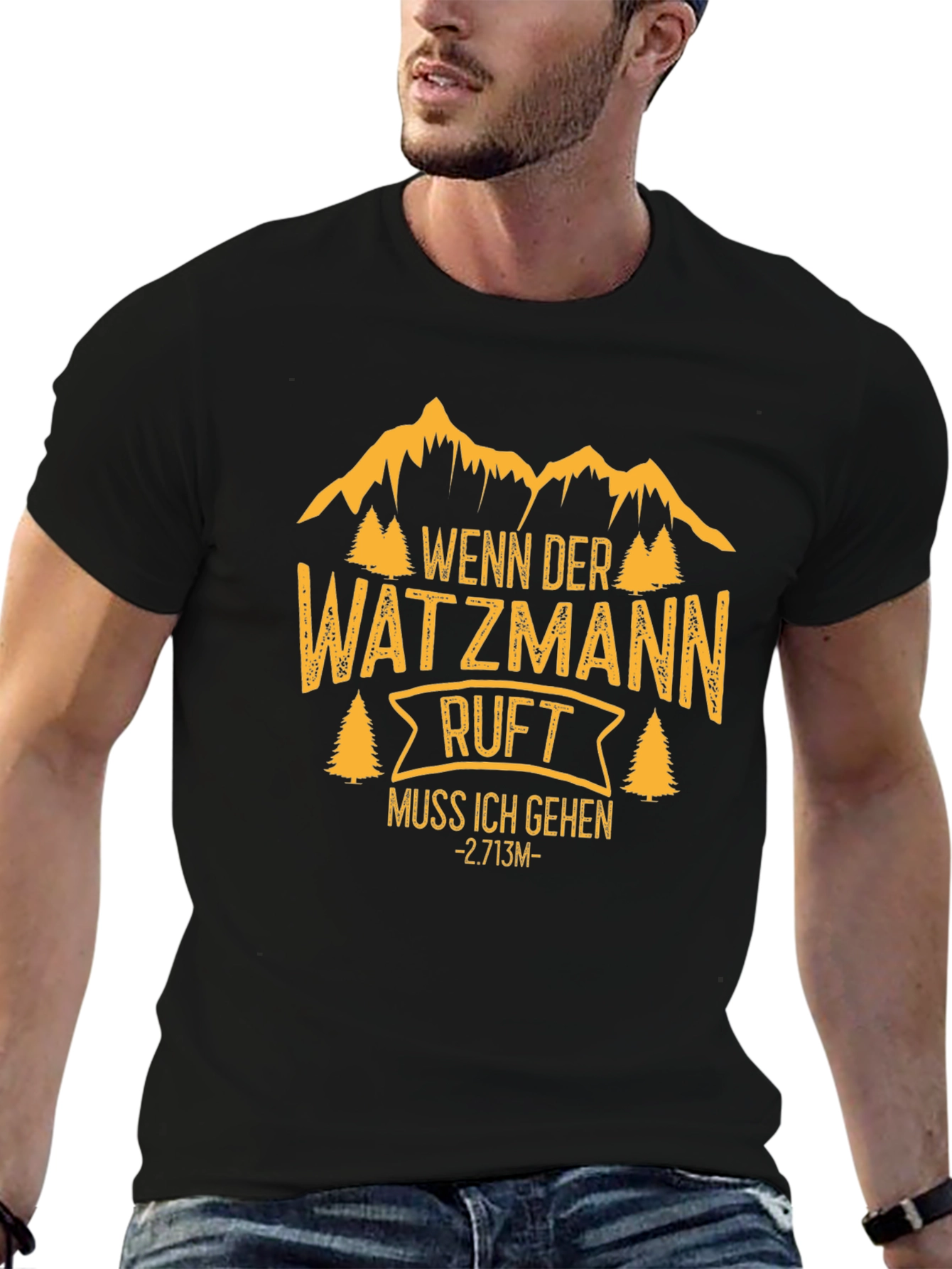 Watzmann Calls T-Shirt - Mountain Adventure Tee