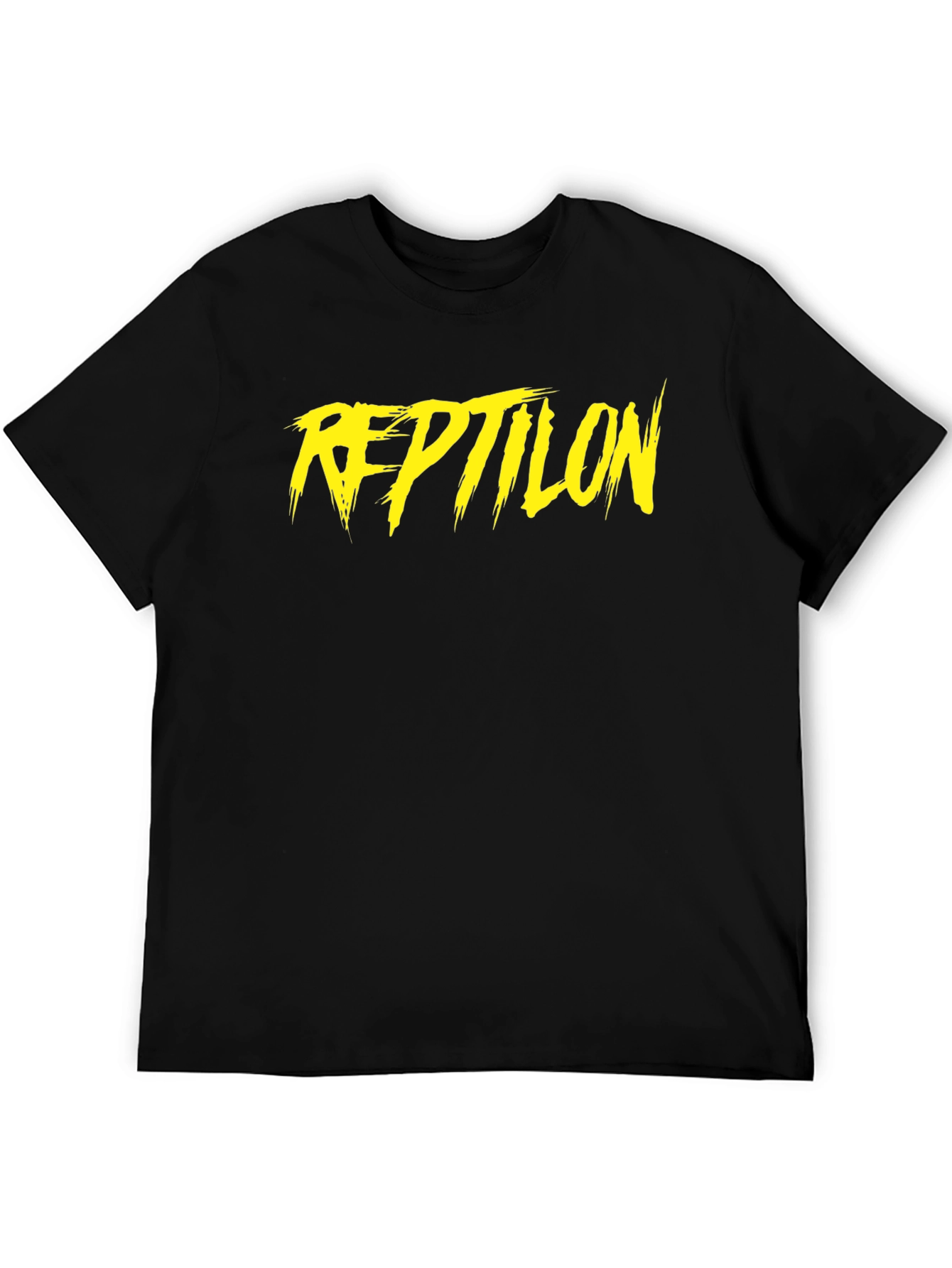 Reptilon Graphic Tee - Black Cotton