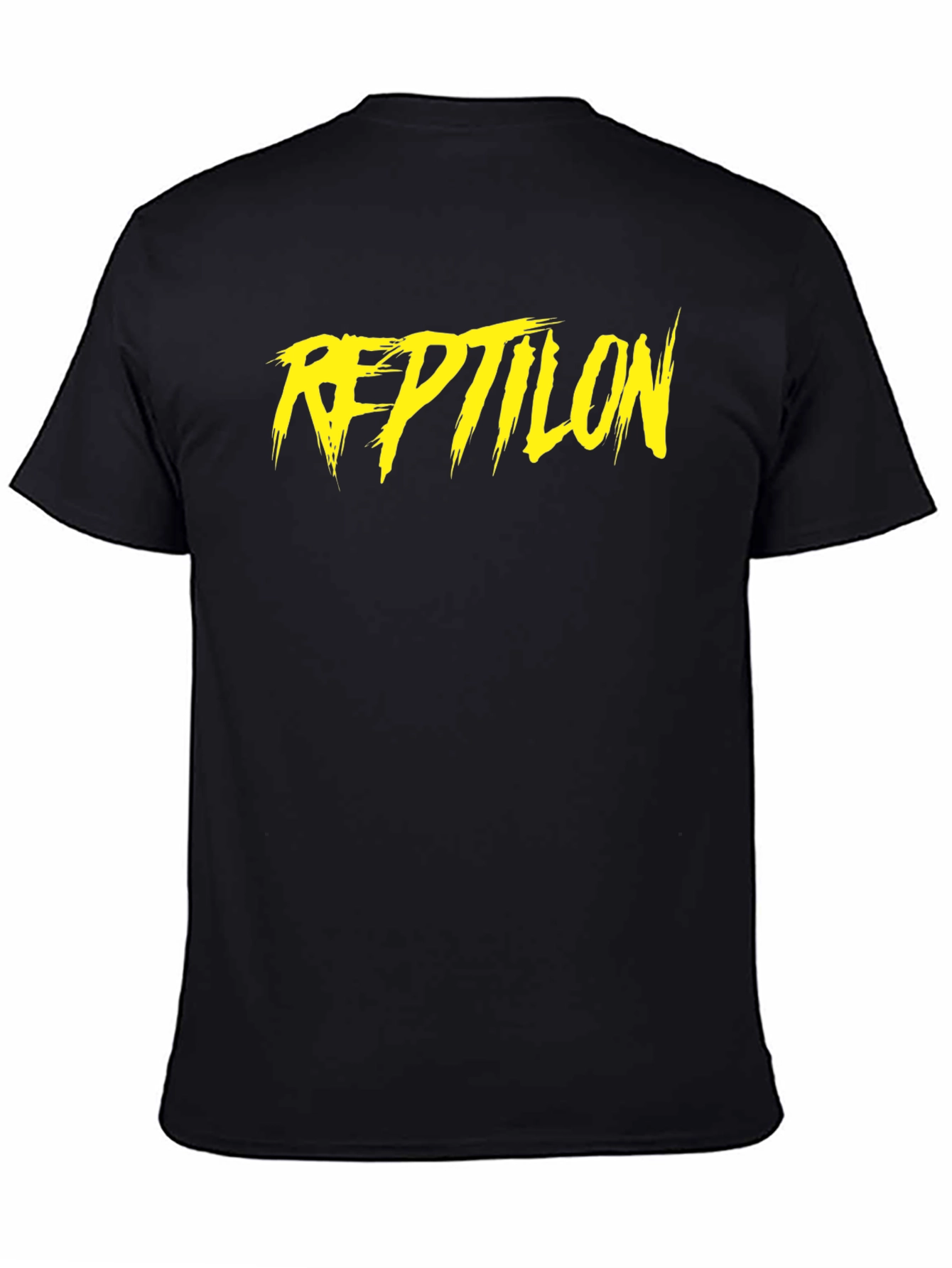 Reptilon Graphic Tee - Black Cotton
