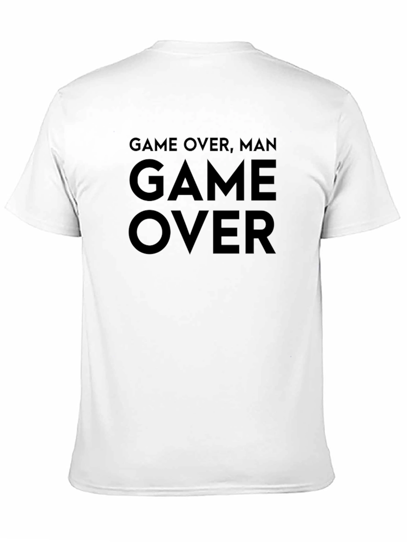 Game Over Man T-Shirt - Classic Gamer Tee
