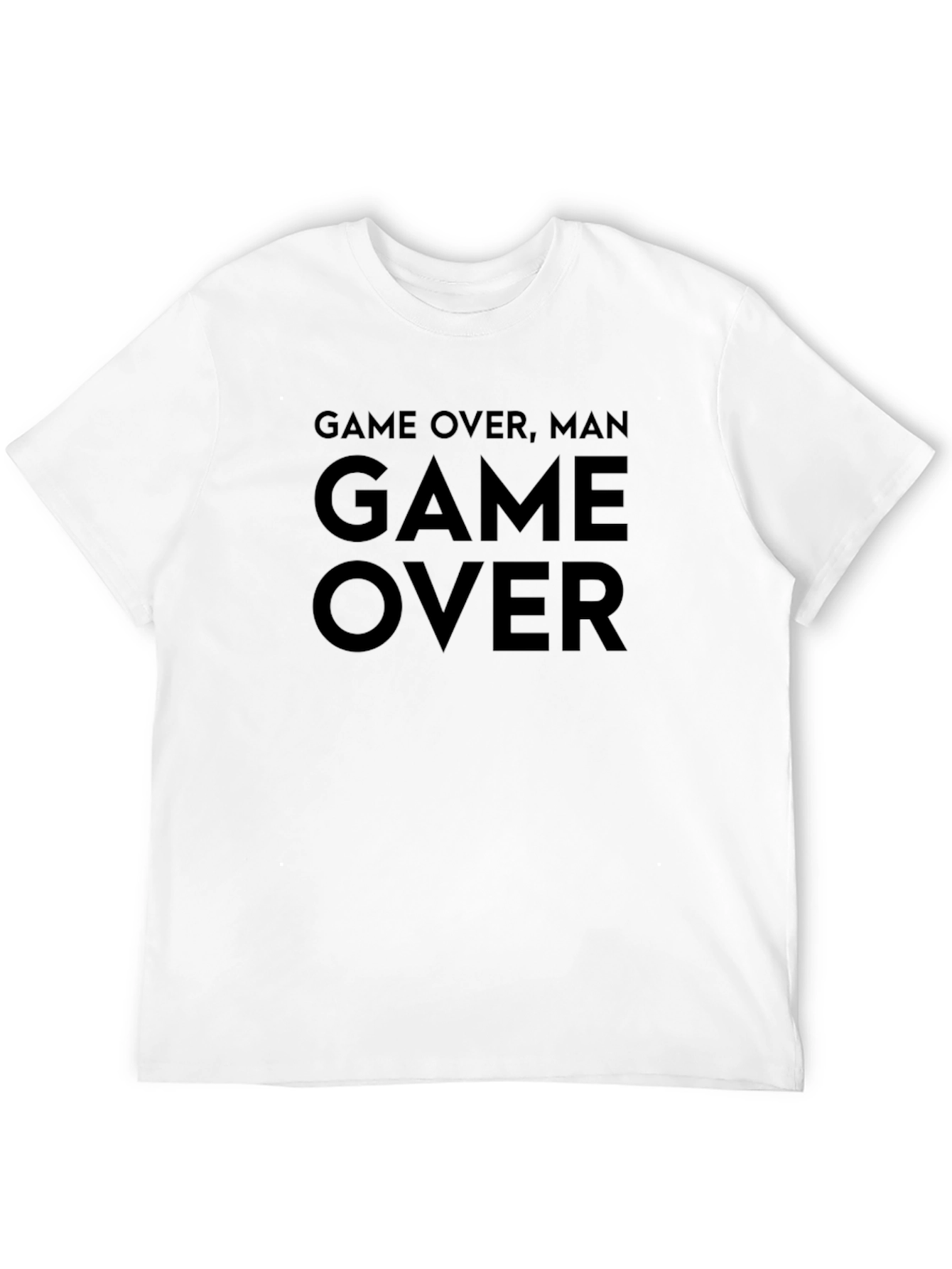 Game Over Man T-Shirt - Classic Gamer Tee