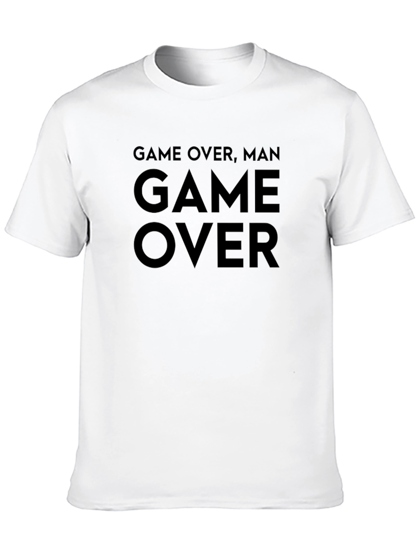 Game Over Man T-Shirt - Classic Gamer Tee