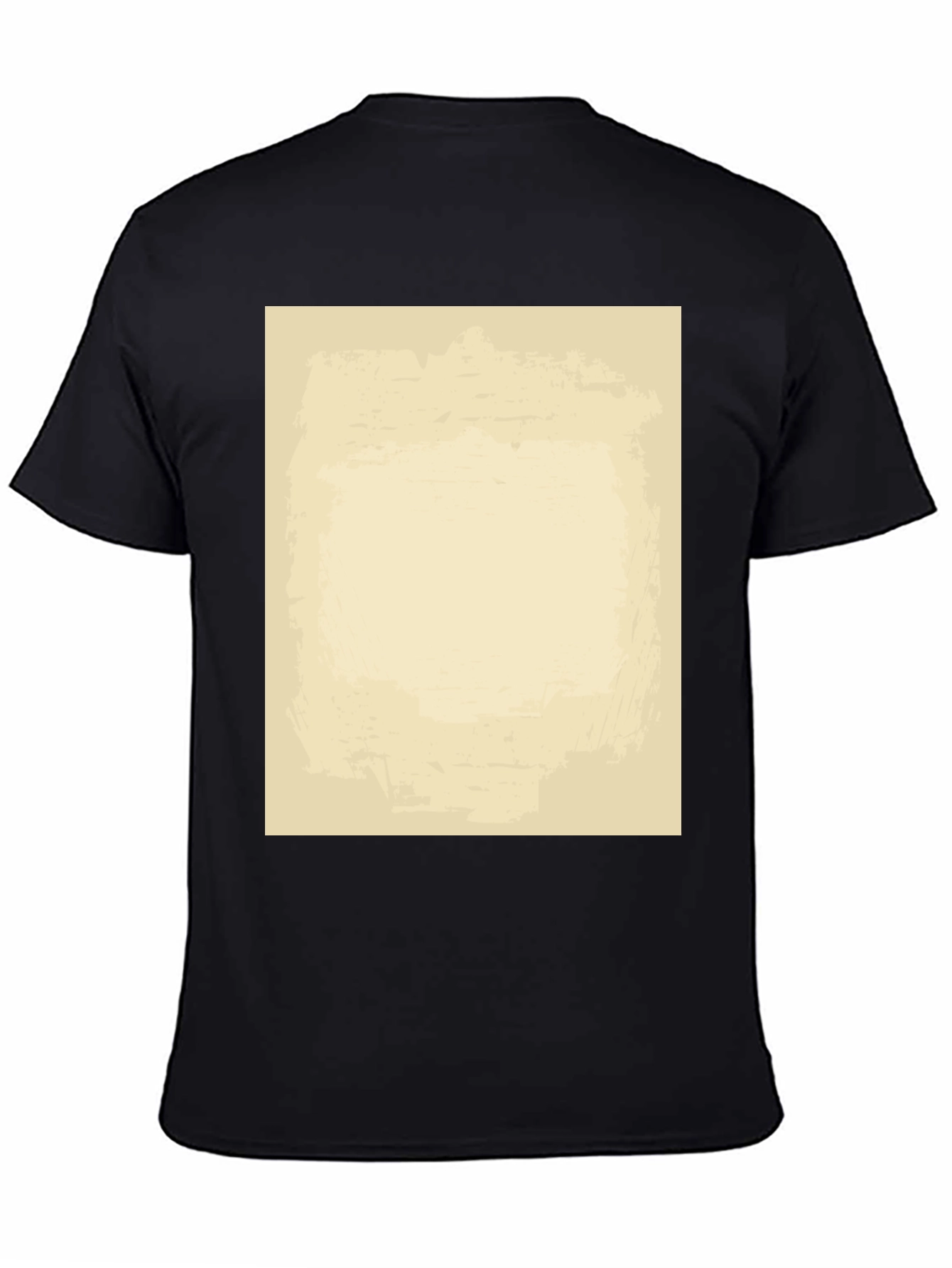 Mens Black Short Sleeve Graphic T-Shirt