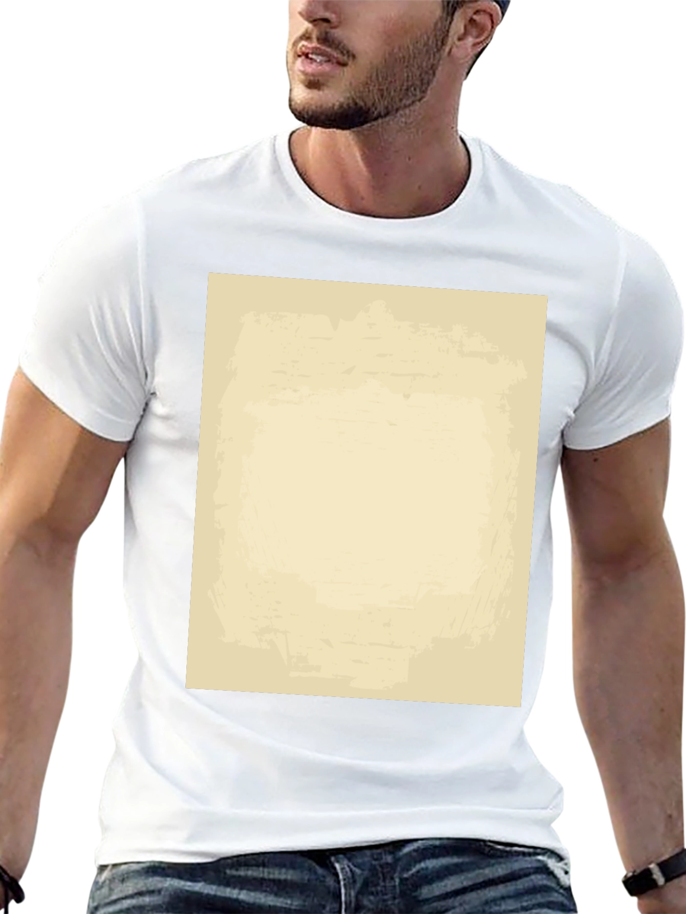 Mens Black Short Sleeve Graphic T-Shirt