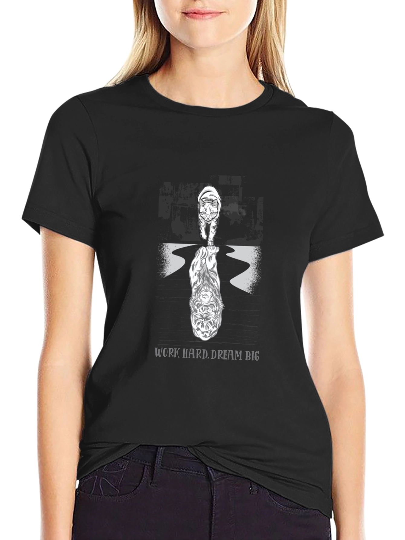 Work Hard Dream Big Graphic Tee