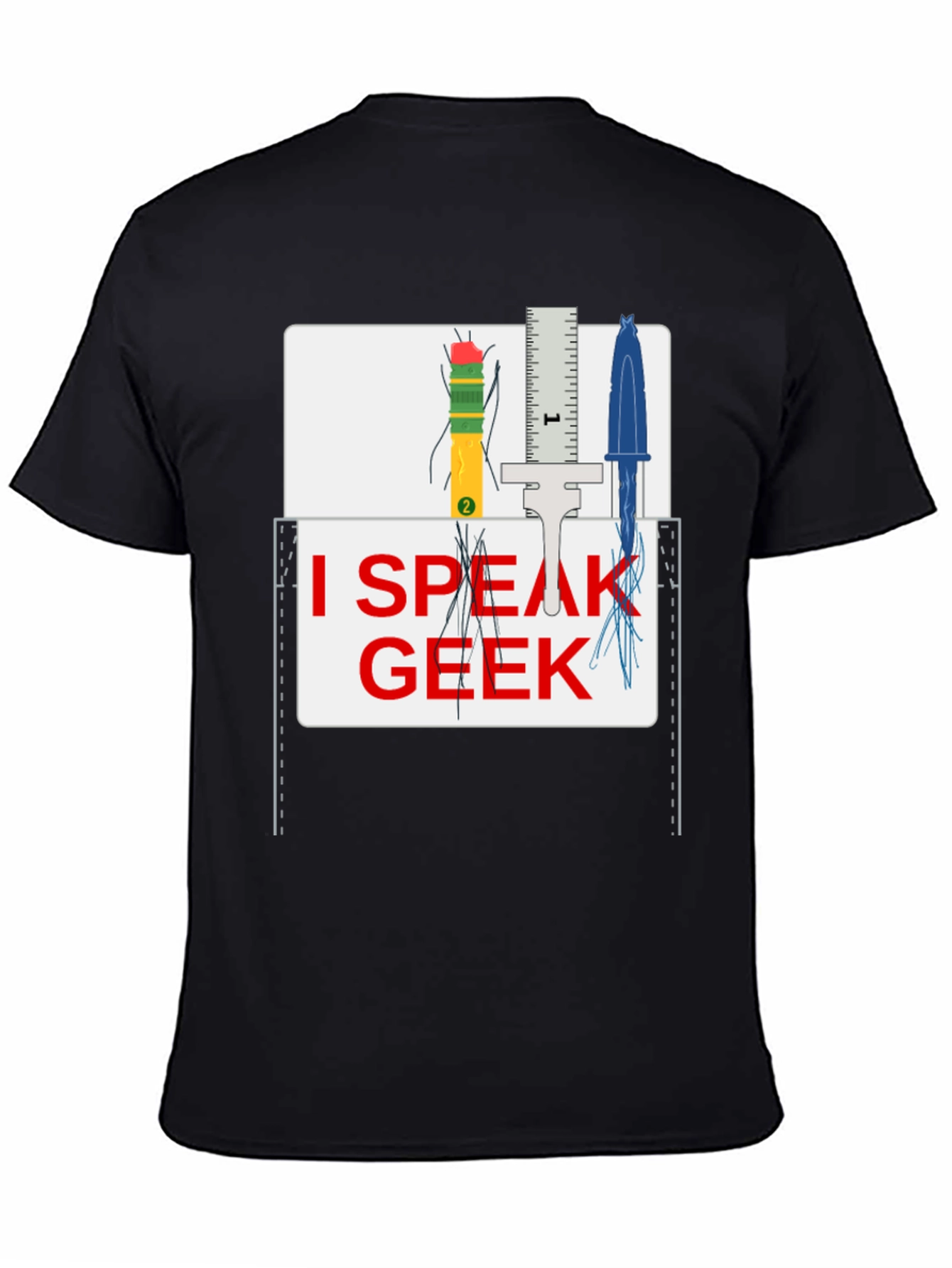 I Speak Geek T-Shirt - Novelty Graphic Tee