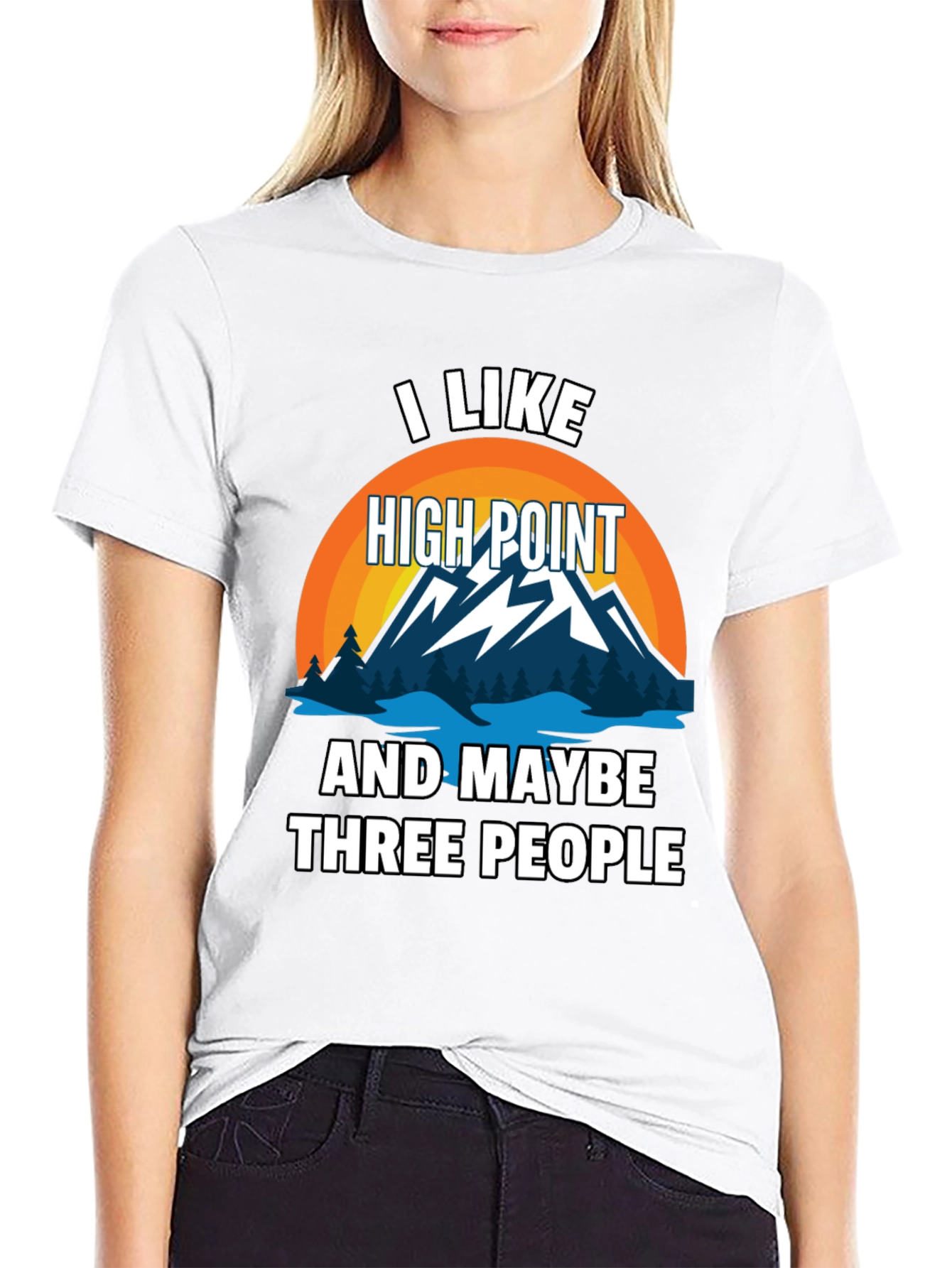 High Point T-Shirt: Introvert Humor Tee