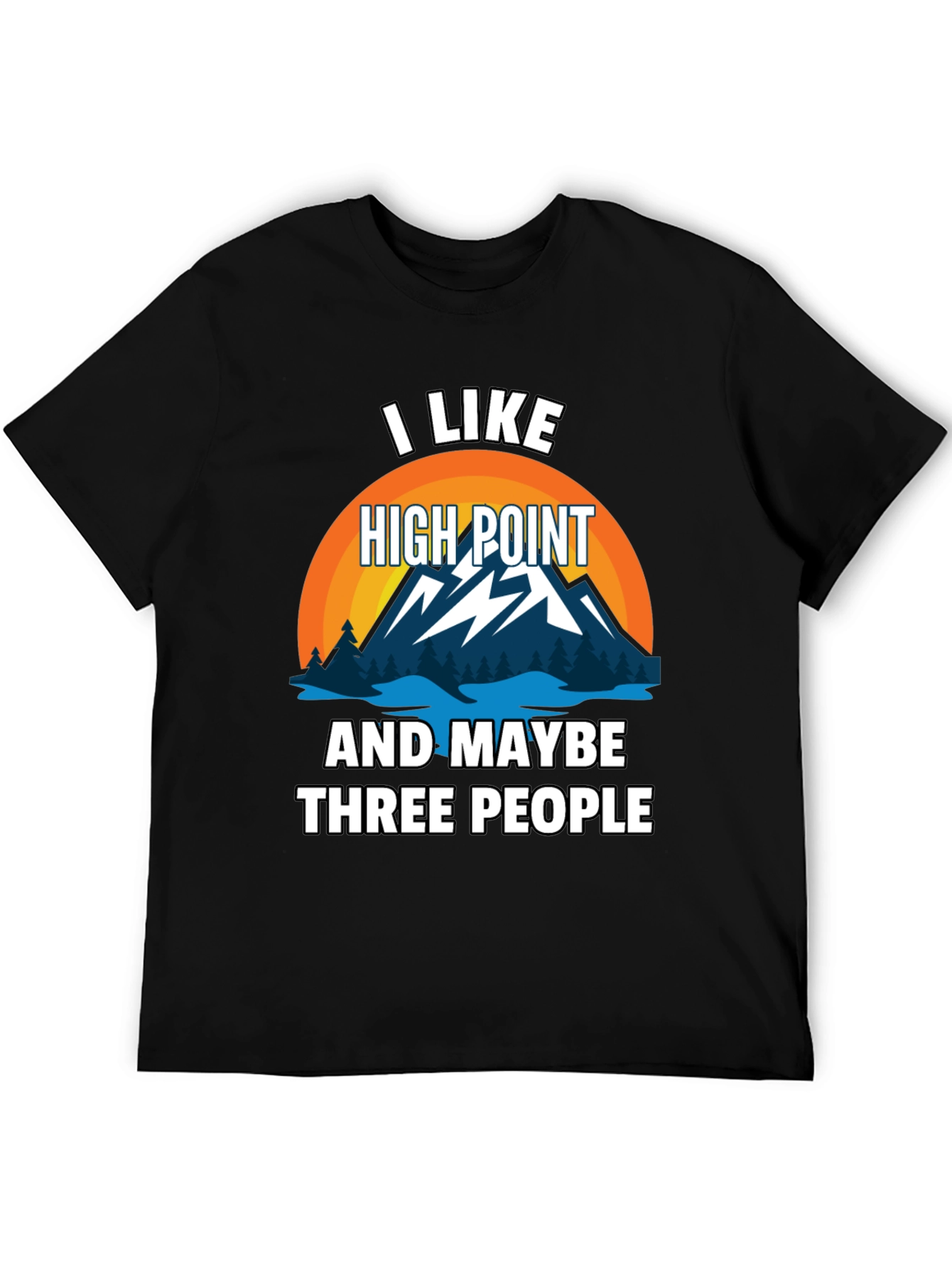 High Point T-Shirt: Introvert Humor Tee
