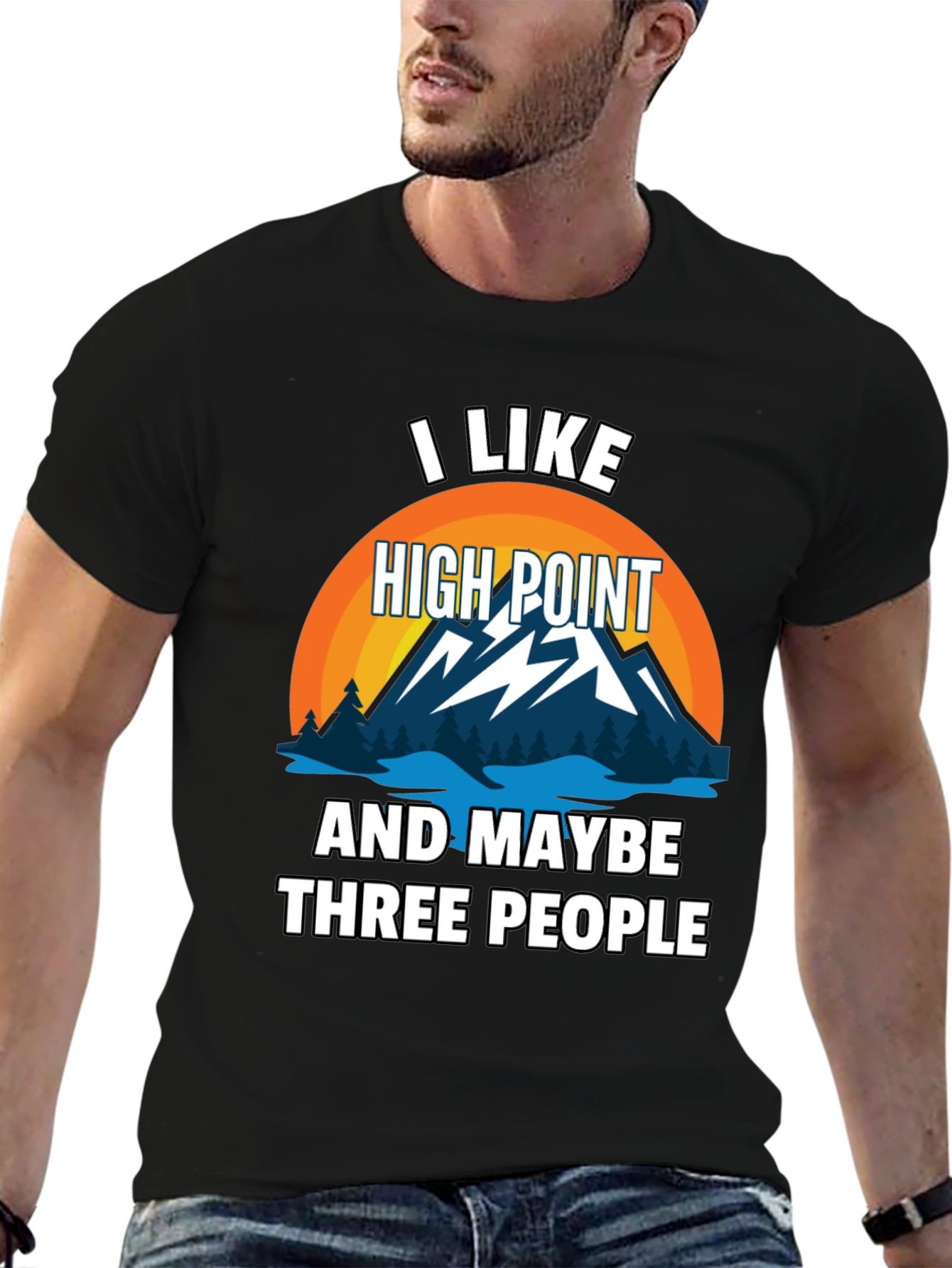 High Point T-Shirt: Introvert Humor Tee