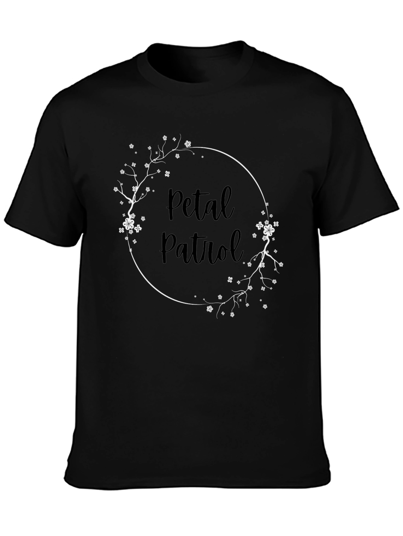 Petal Patrol Graphic Crewneck T-Shirt
