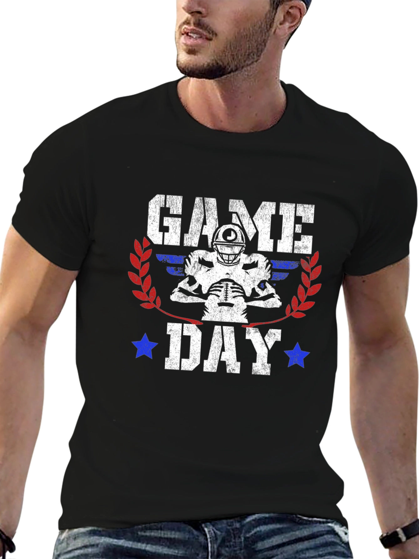 Game Day Football Graphic T-Shirt