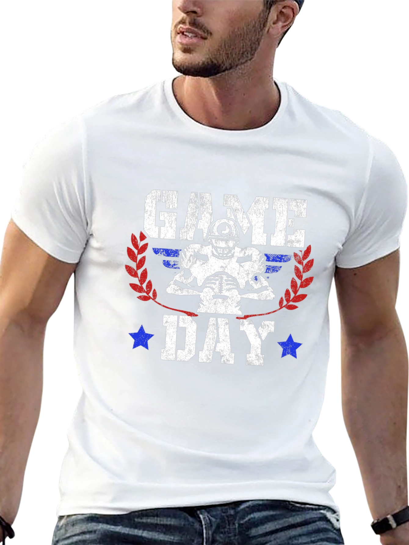 Game Day Football Graphic T-Shirt