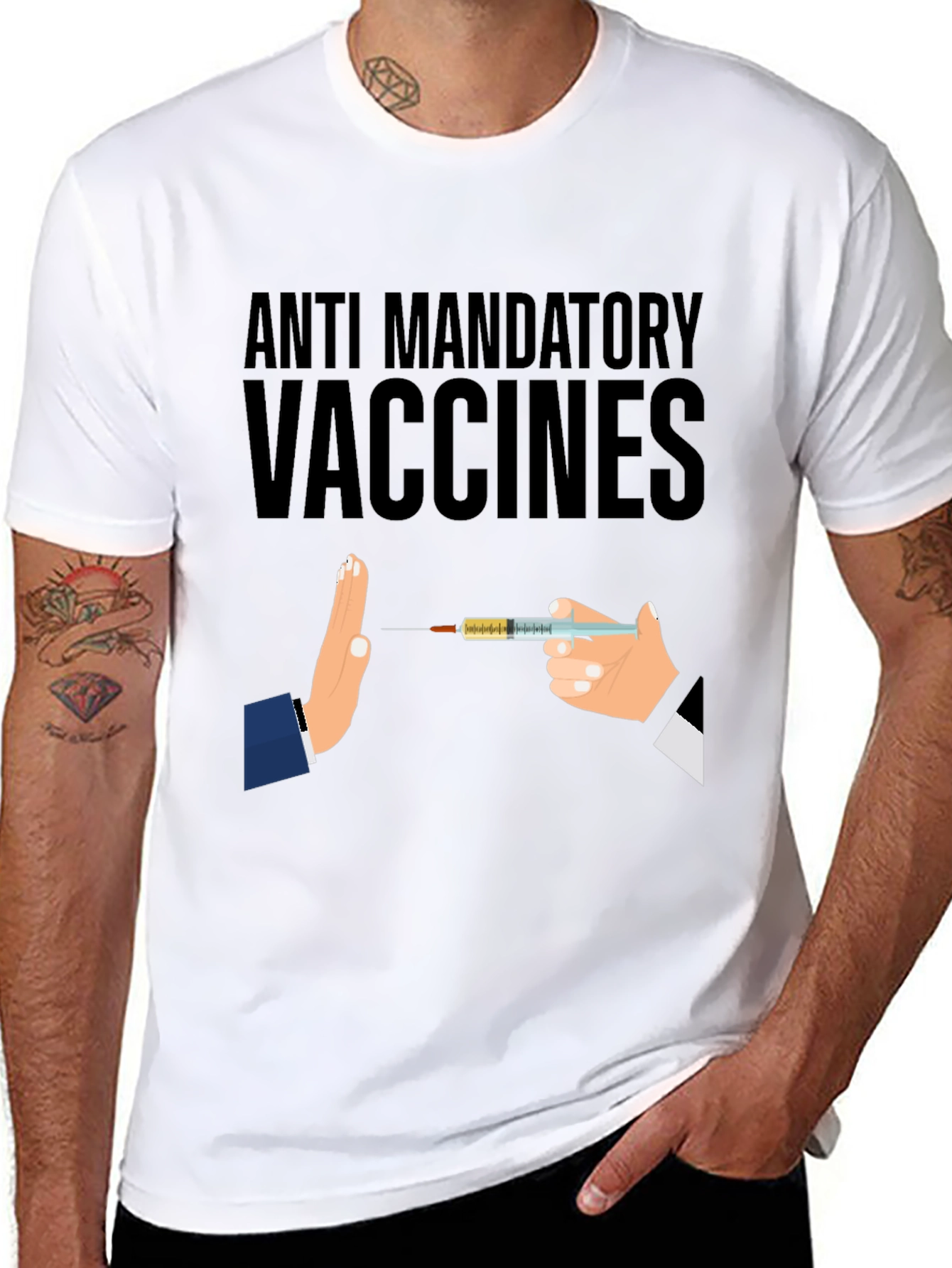 Anti Mandatory Vaccine T-Shirt
