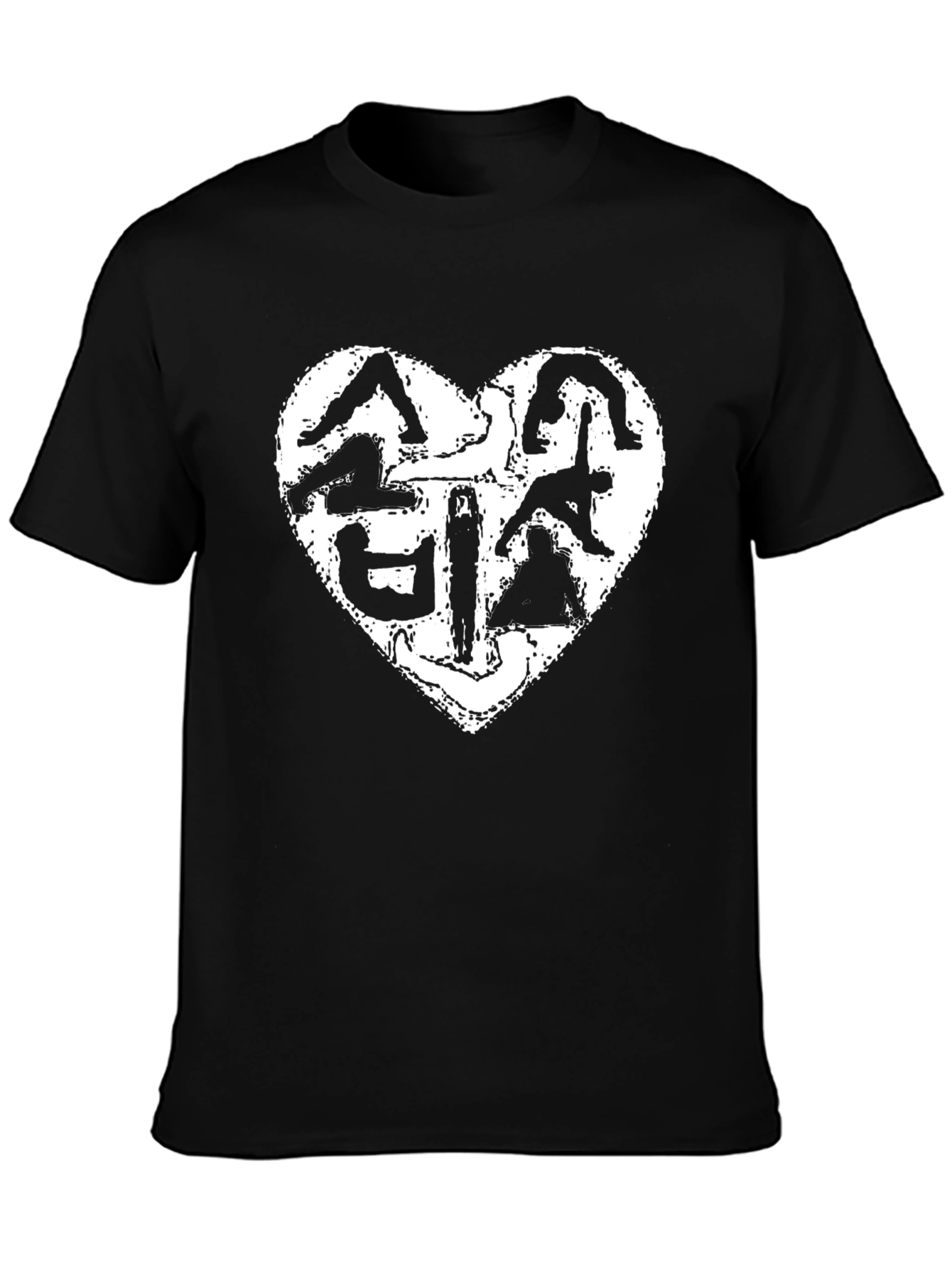 Yoga Love Black T-Shirt
