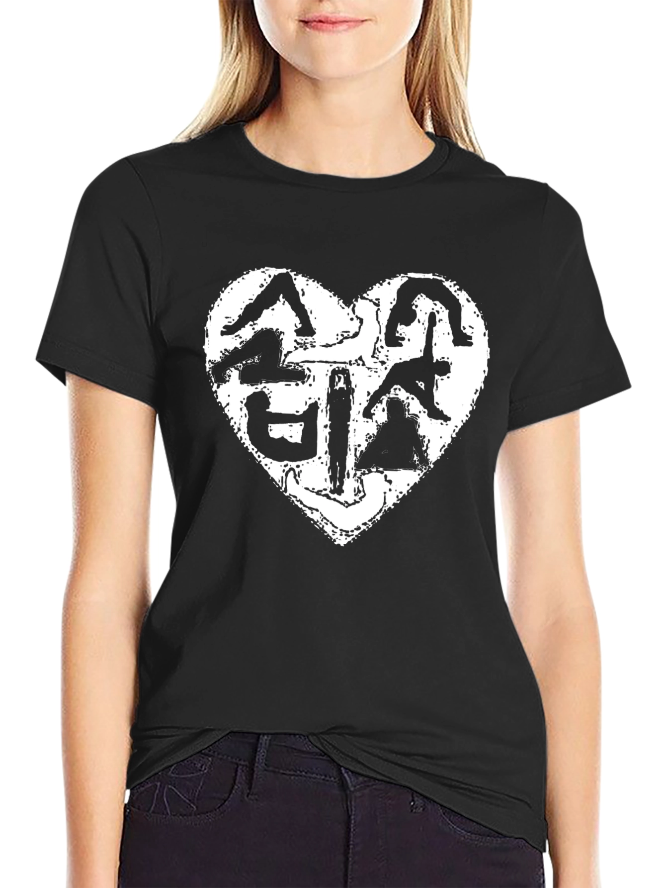 Yoga Love Black T-Shirt