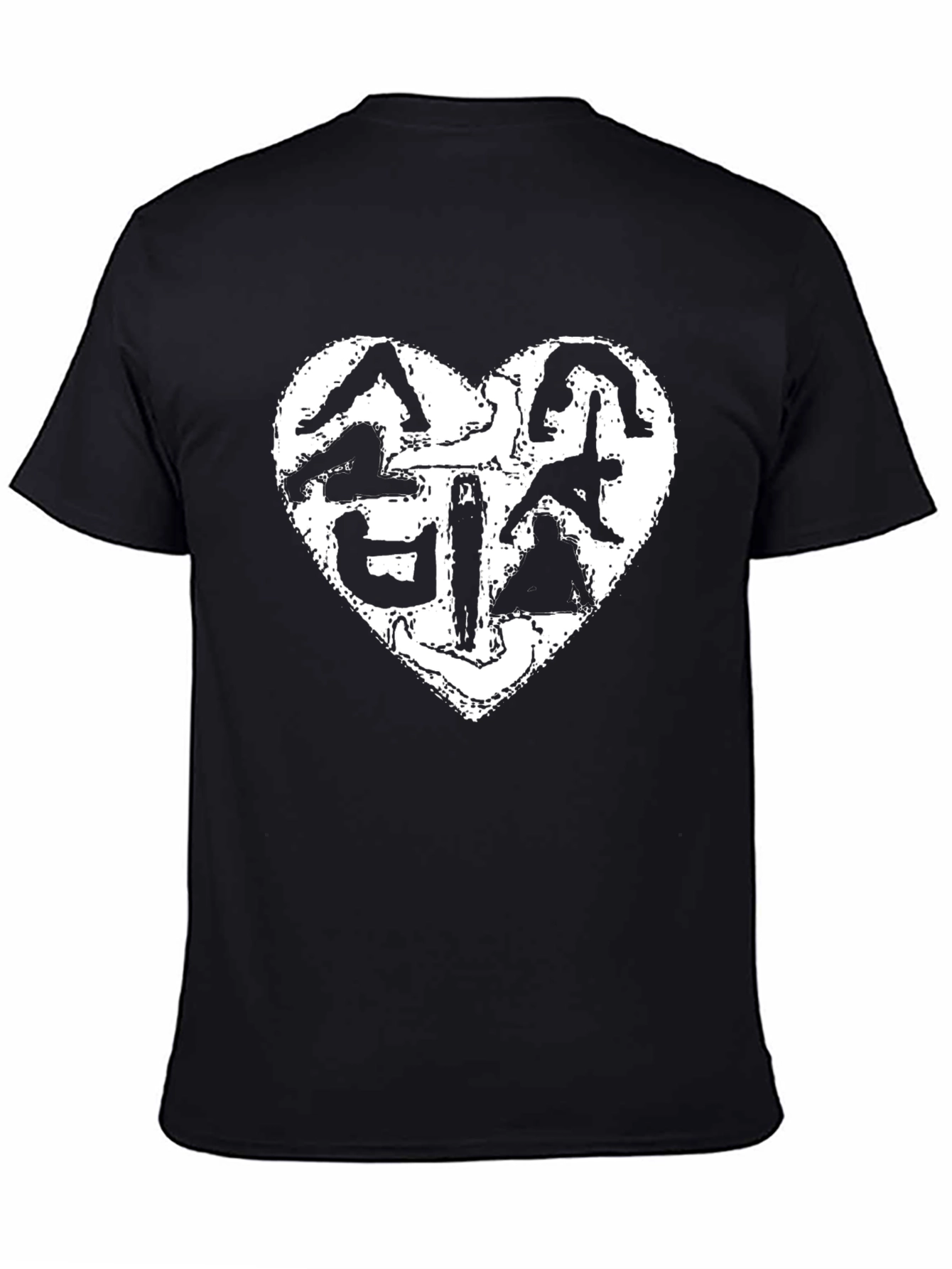 Yoga Love Black T-Shirt