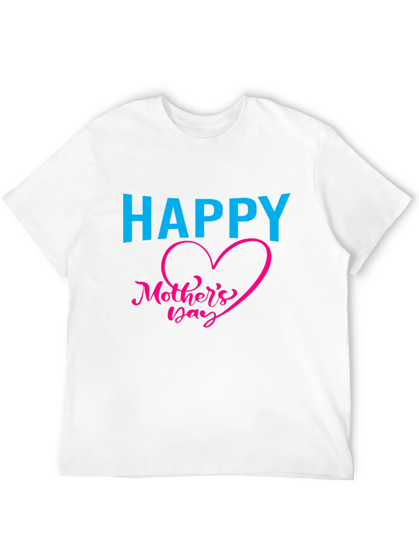 Happy Mothers Day Black T-Shirt