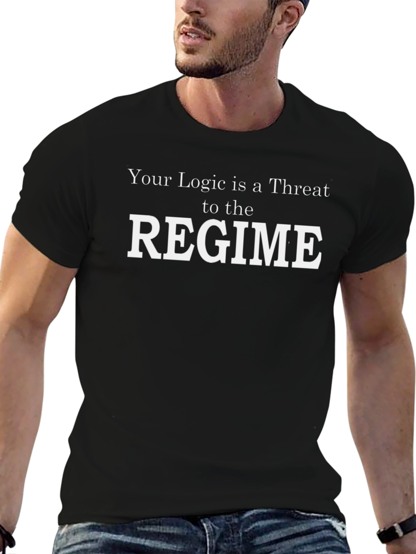 Regime Threat Graphic Tee - Logic Matters