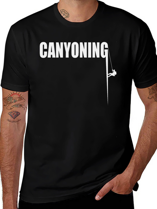 Canyoning Adventure T-Shirt: Rappel in Style!