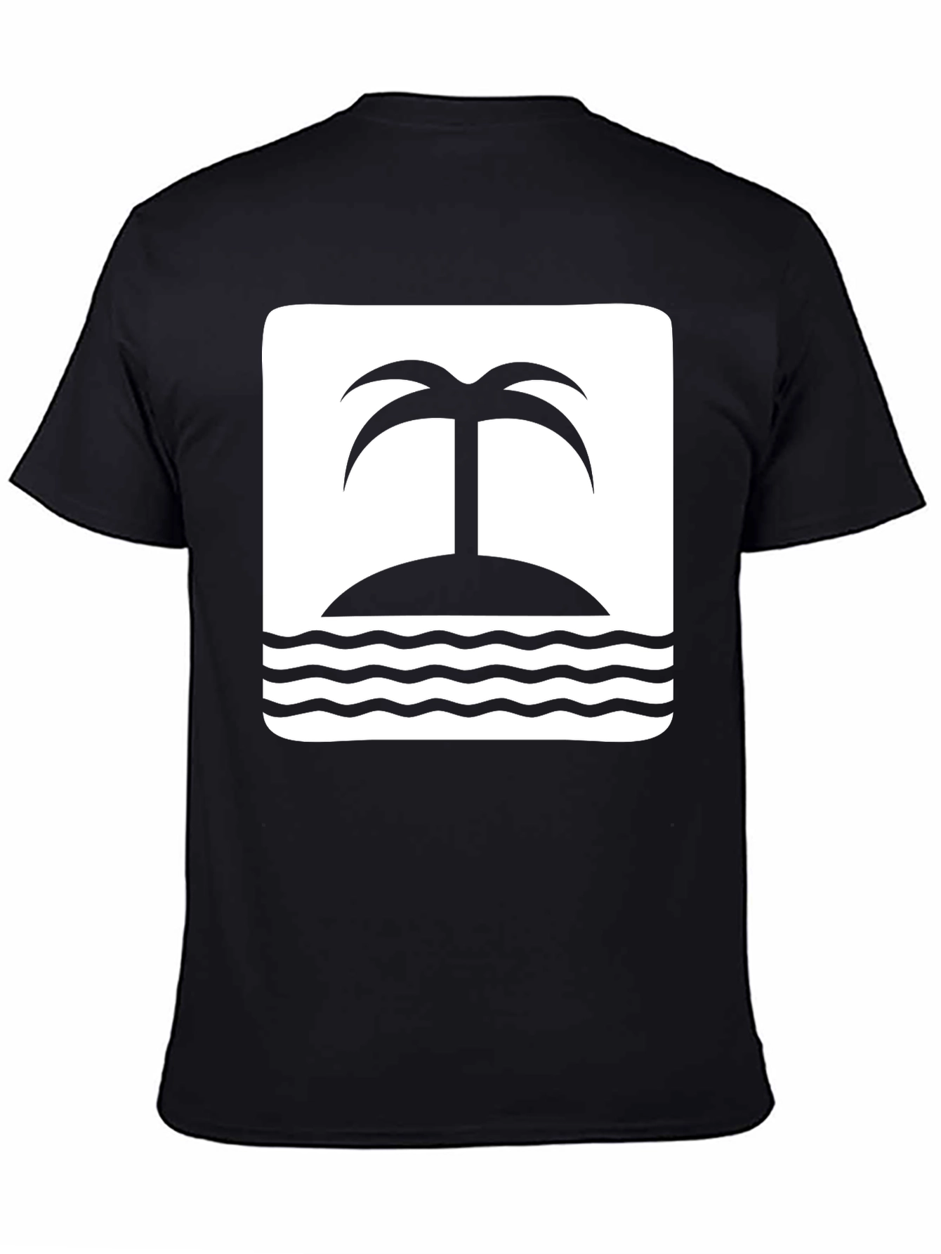 Island Life Graphic Tee - Black