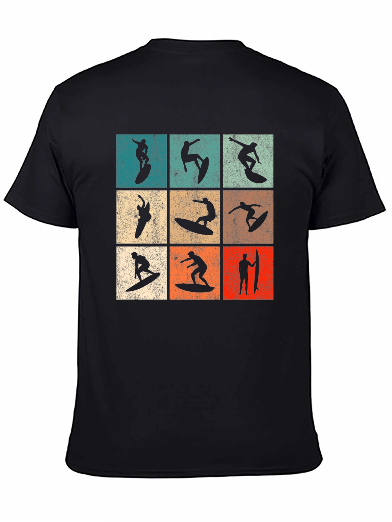 Retro Surfing Silhouette Tee