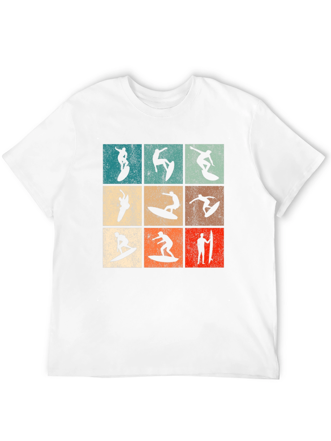 Retro Surfing Silhouette Tee
