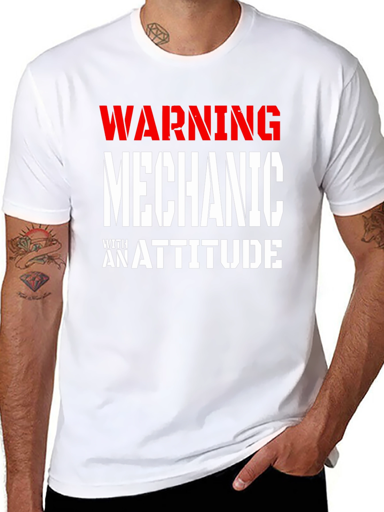 Mechanic With Attitude T-Shirt