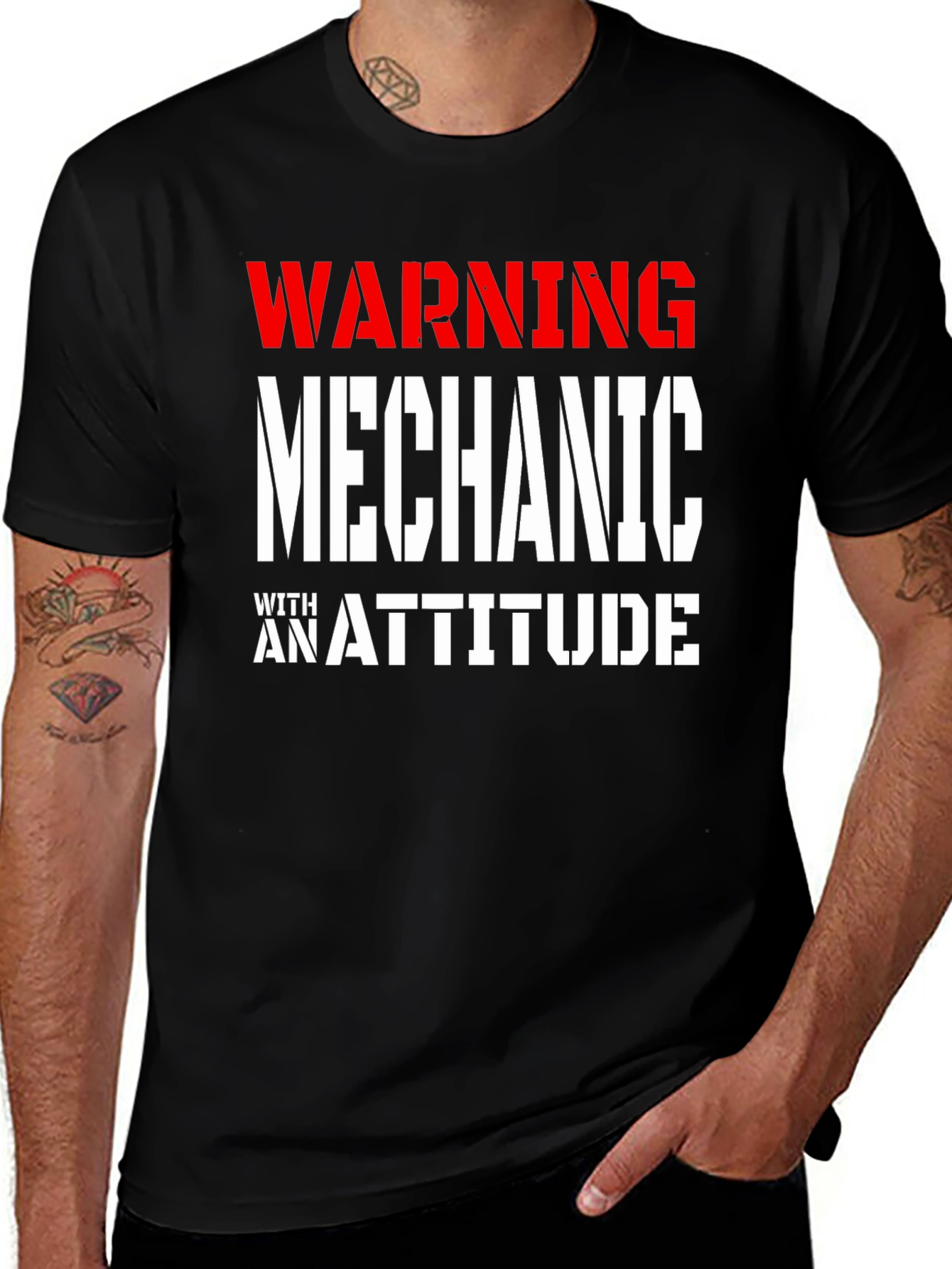 Mechanic With Attitude T-Shirt