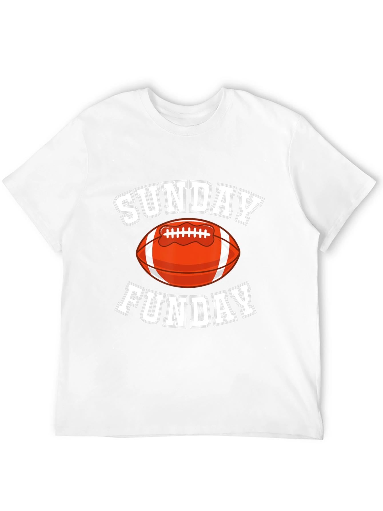 Sunday Funday Football Graphic T-Shirt