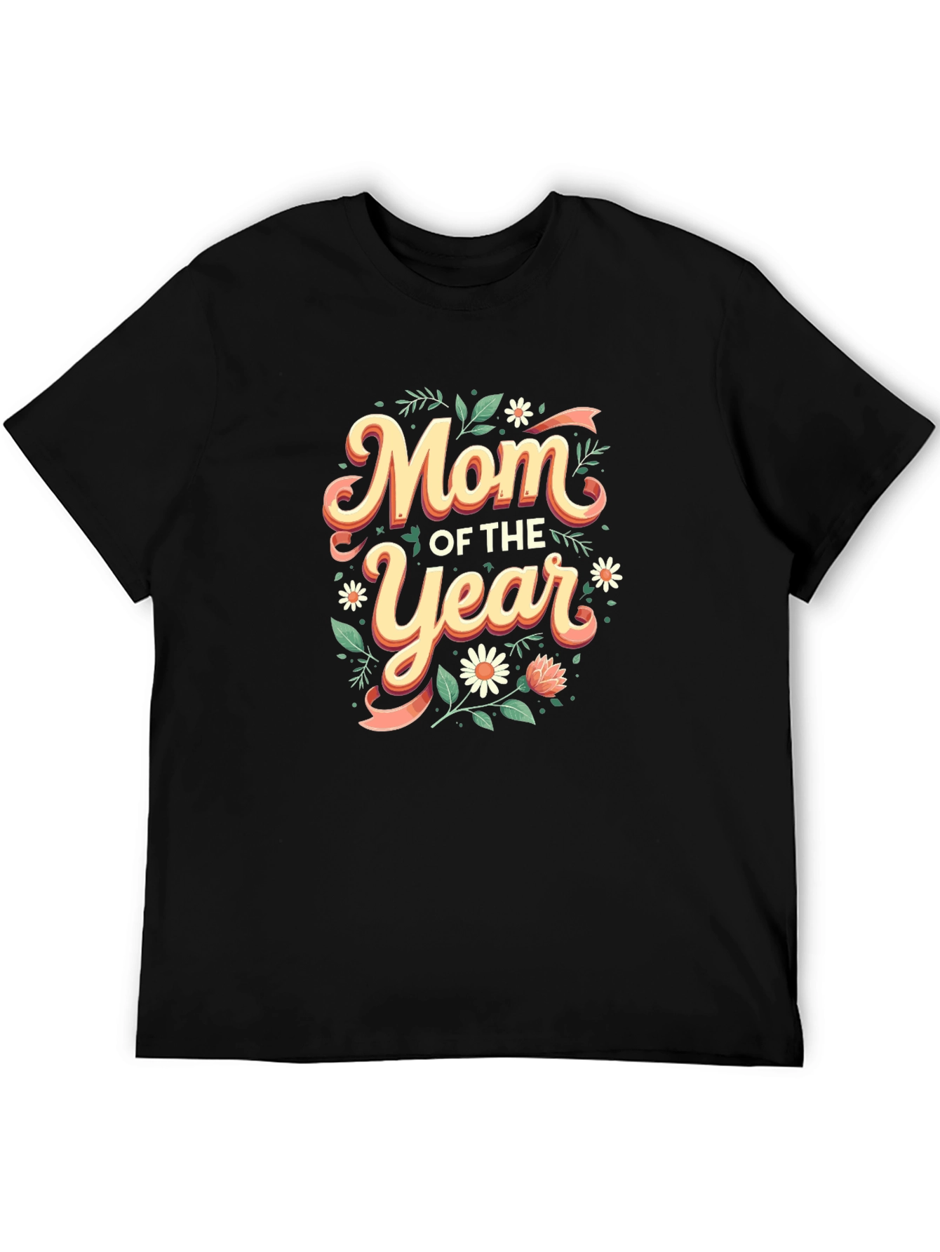 Mom of the Year Graphic T-Shirt