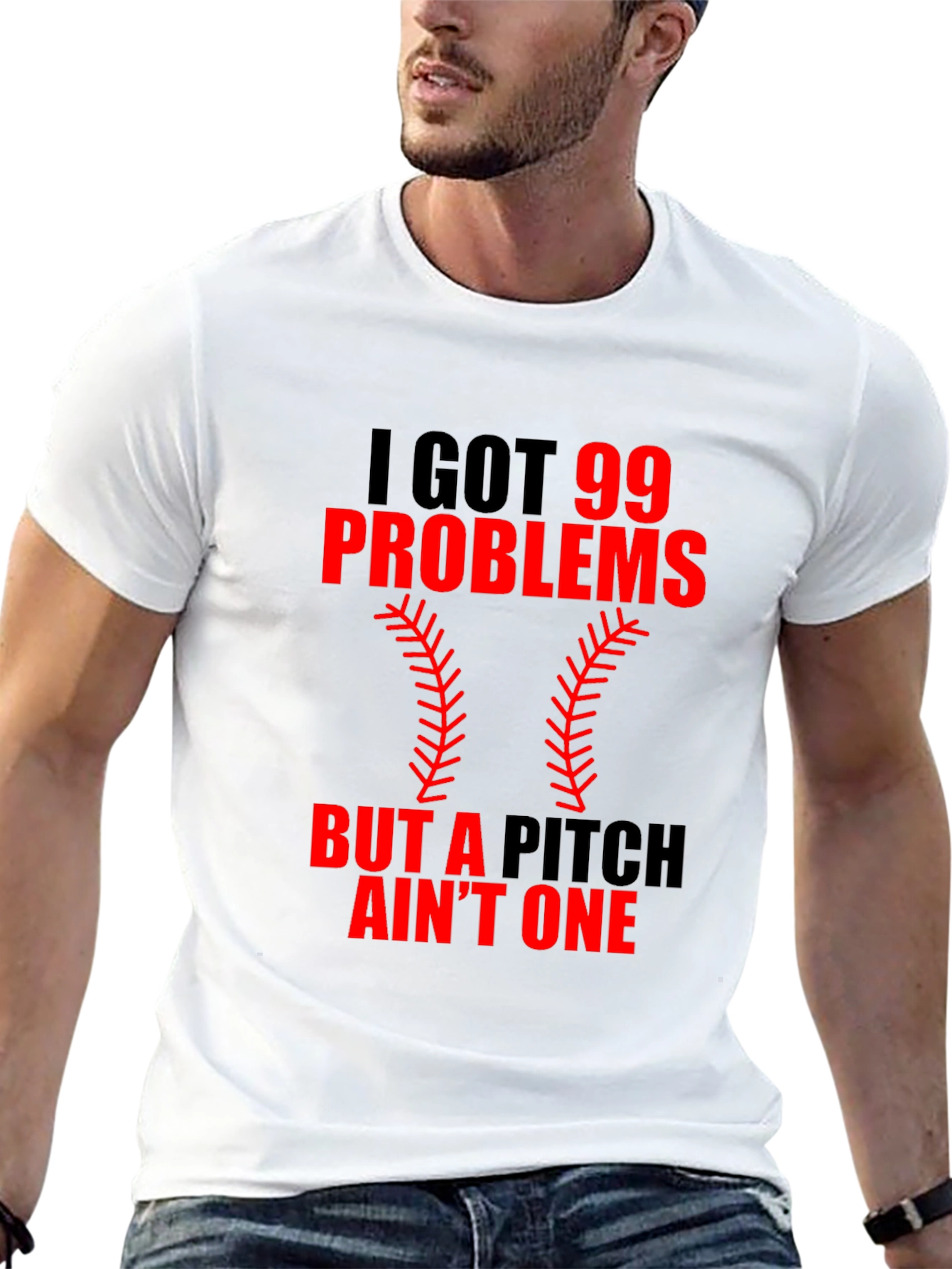 99 Problems Baseball Graphic Tee