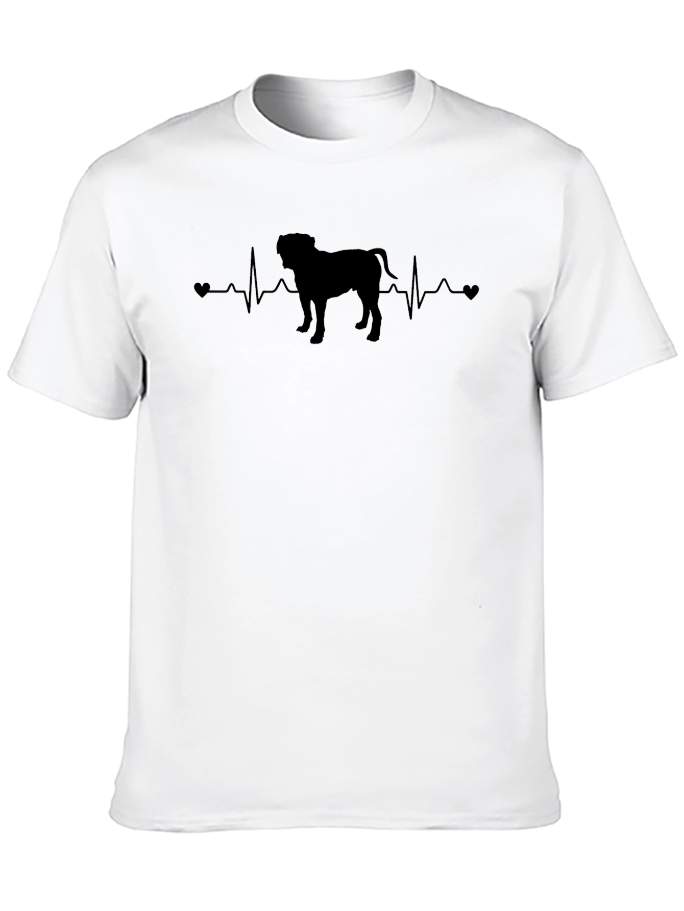 Dog Heartbeat T-Shirt - Pet Lover Apparel