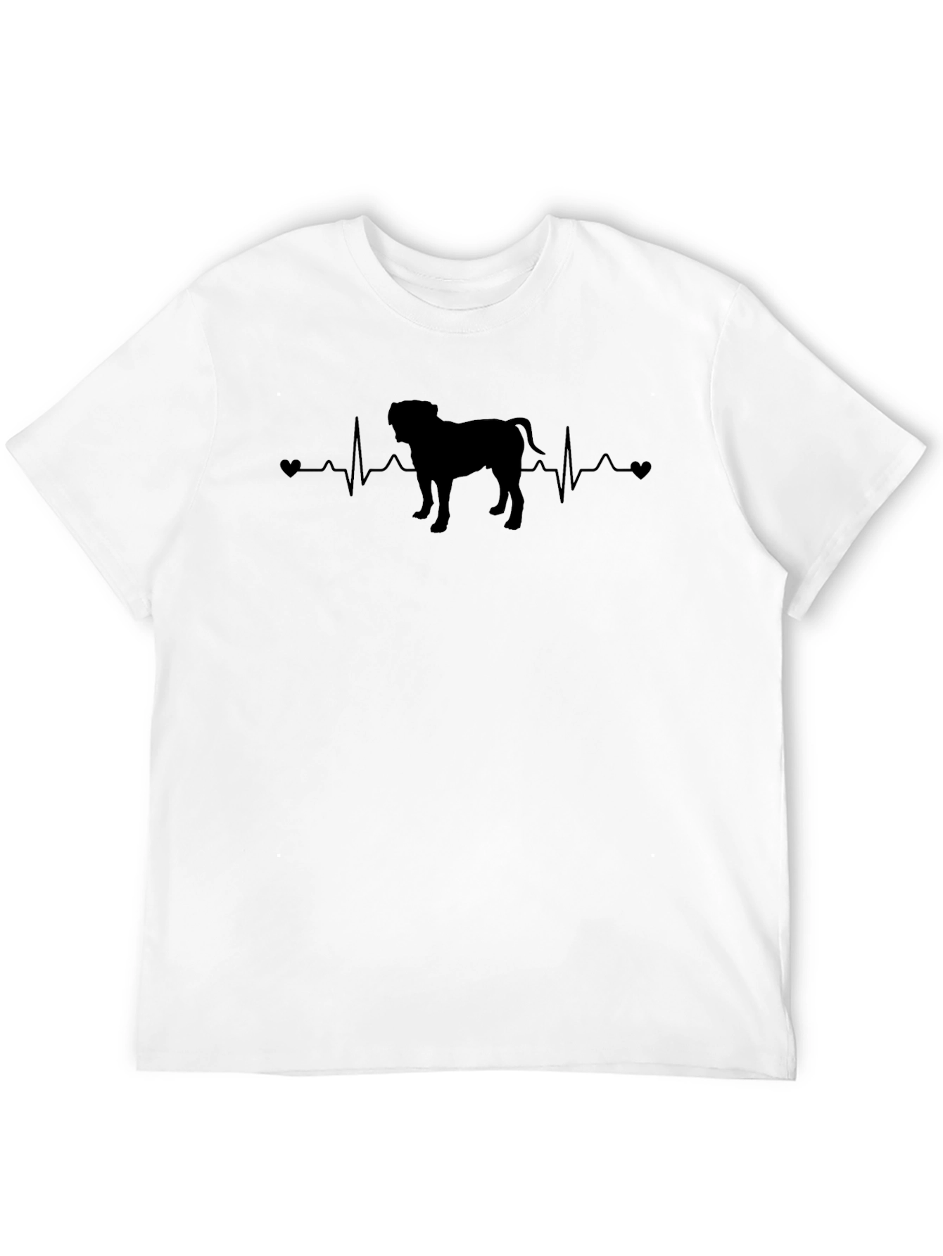 Dog Heartbeat T-Shirt - Pet Lover Apparel