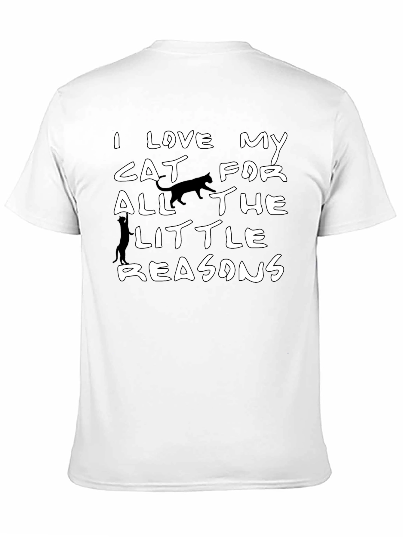 I Love My Cat T-Shirt