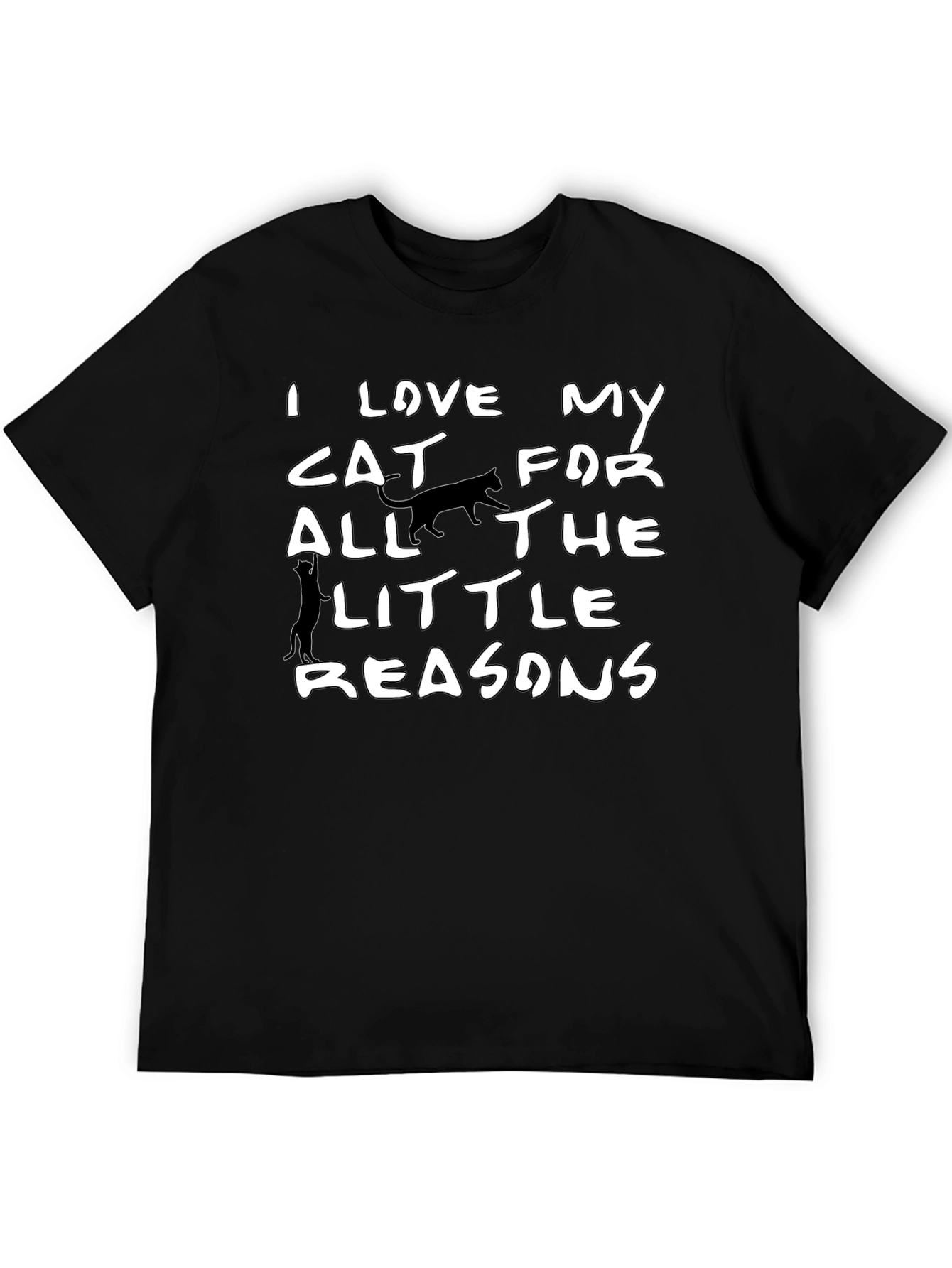 I Love My Cat T-Shirt
