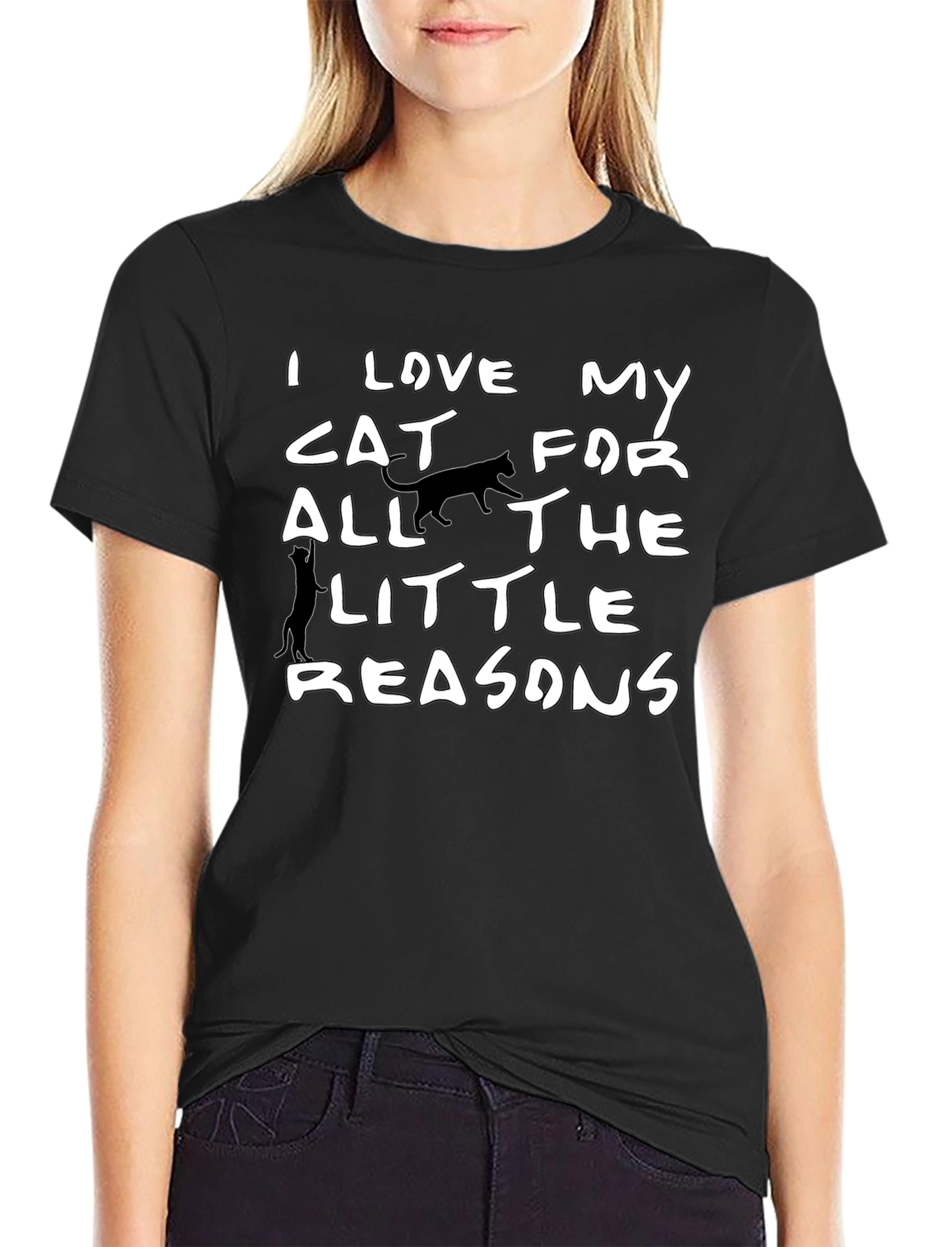 I Love My Cat T-Shirt