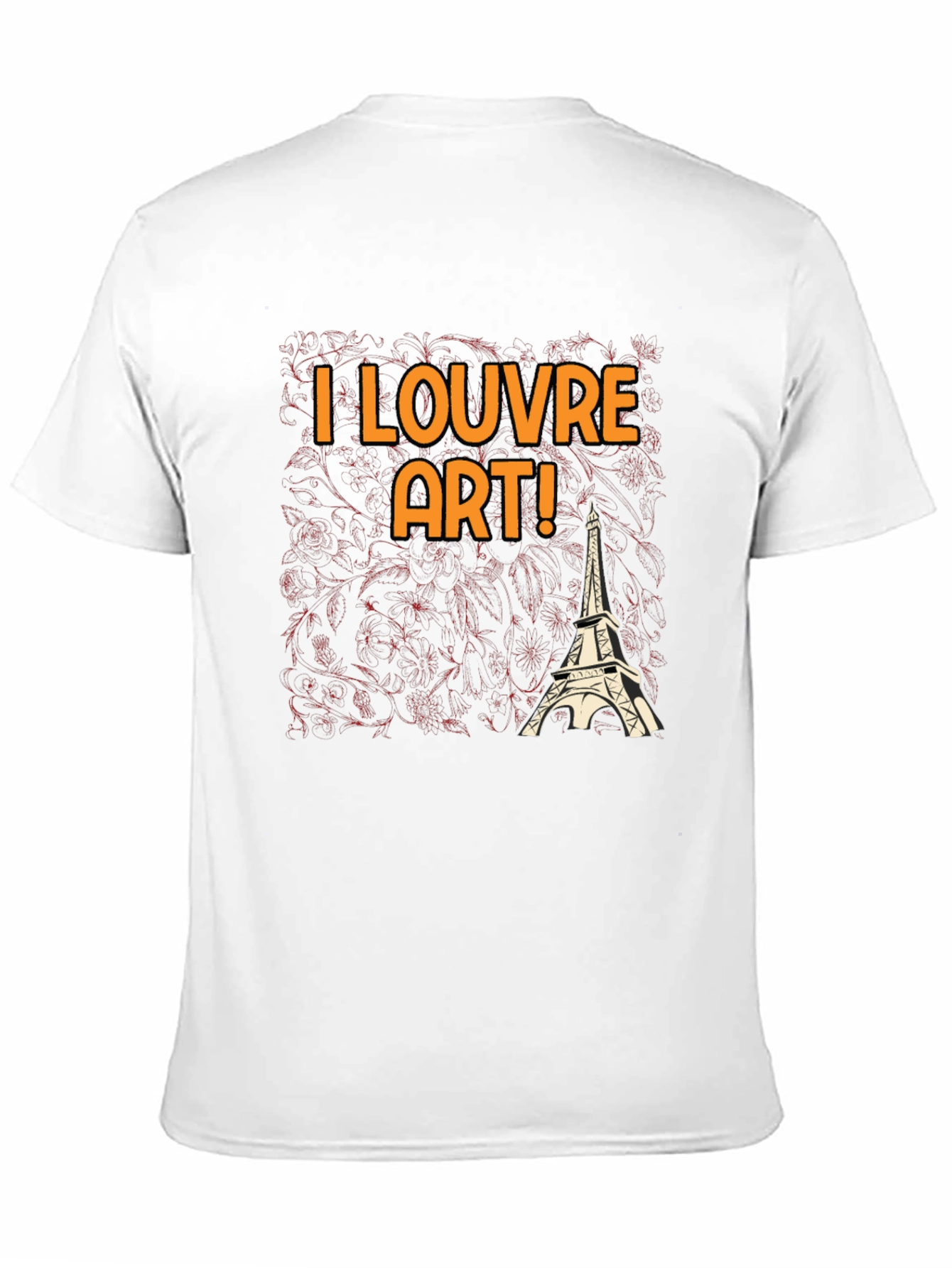 I Louvre Art! Black Graphic Tee