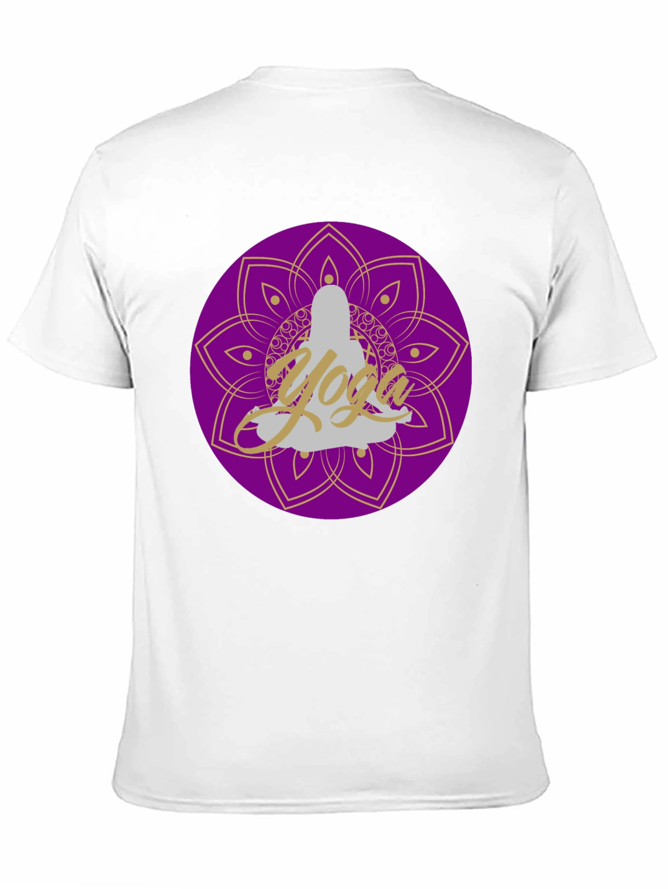 Yoga Mandala Graphic Tee - Relax & Meditate T-Shirt