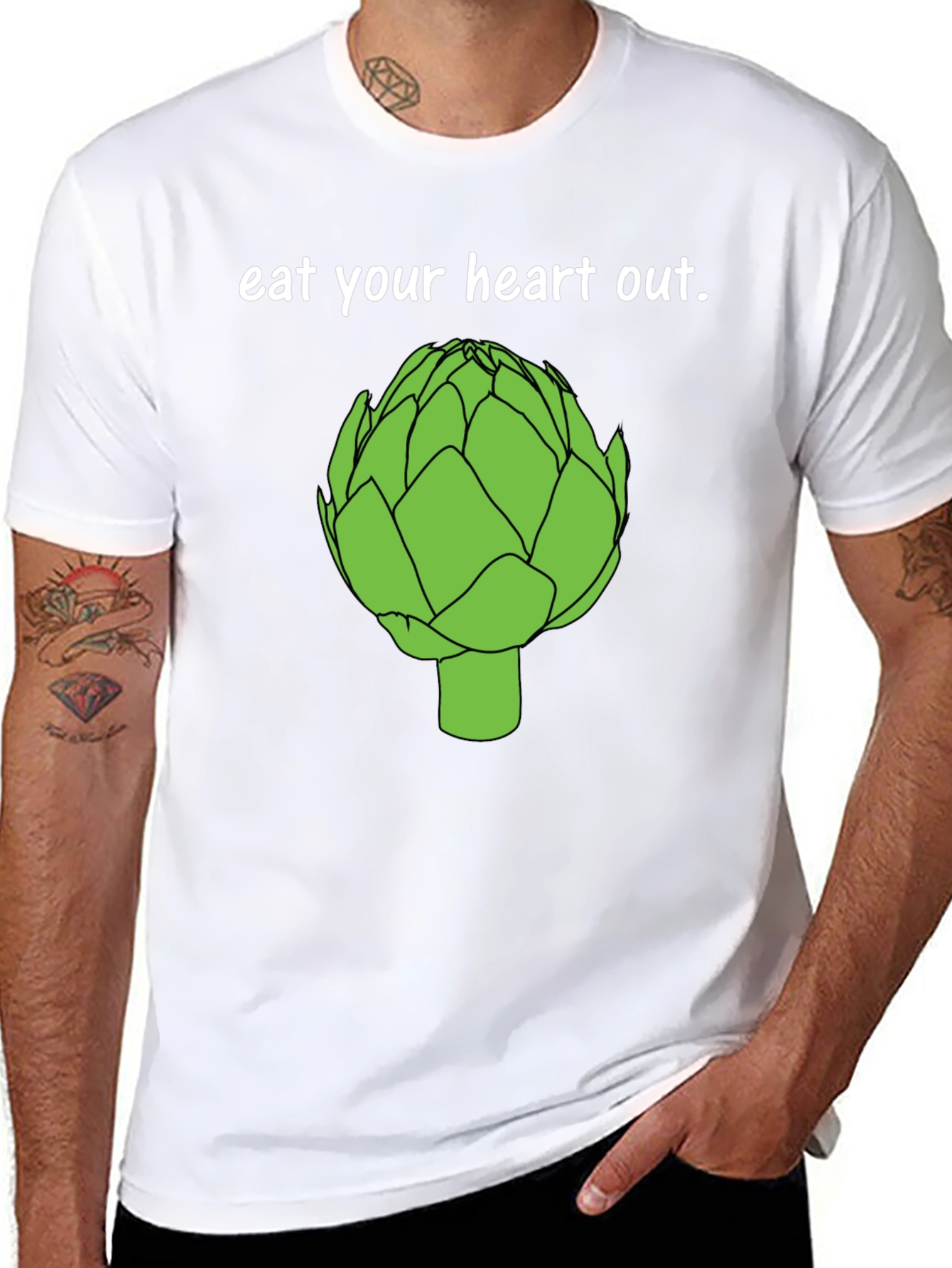 Eat Your Heart Out Artichoke T-Shirt