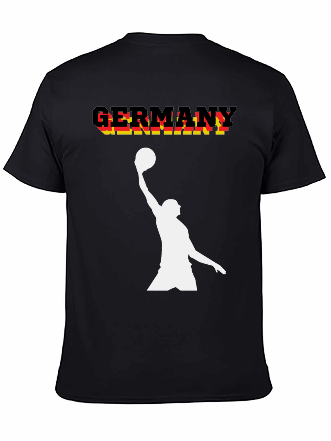 Germany Basketball Black T-Shirt