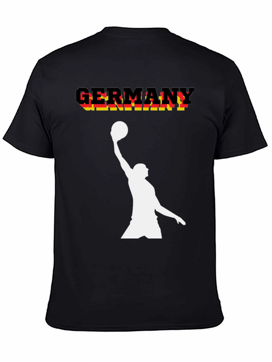 Germany Basketball Black T-Shirt