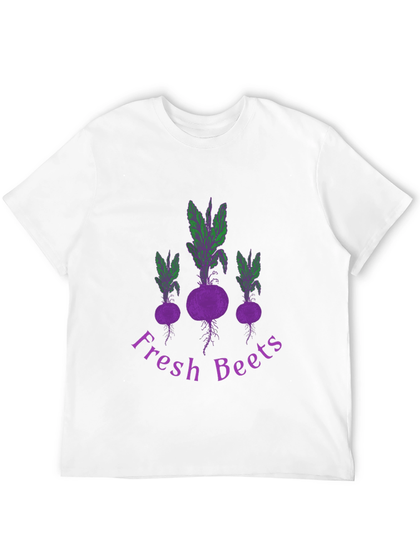 Fresh Beets Graphic Tee - Black Cotton T-Shirt
