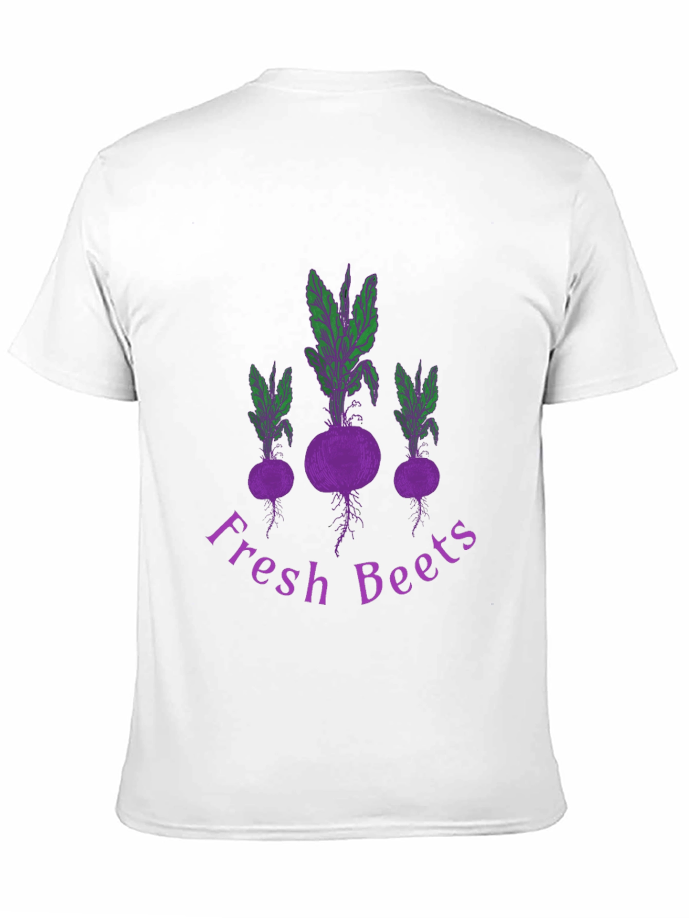 Fresh Beets Graphic Tee - Black Cotton T-Shirt