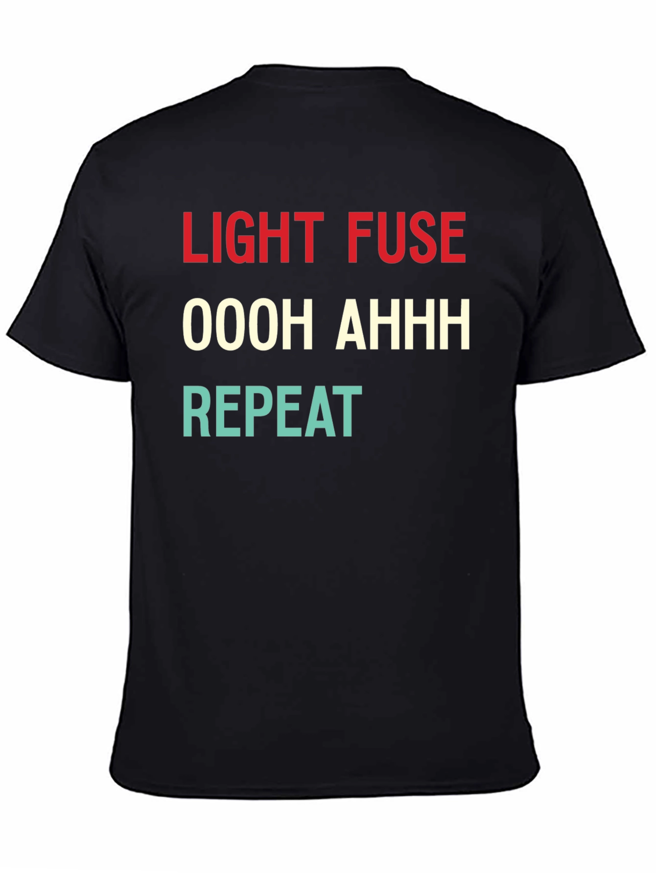 Light Fuse T-Shirt - Funny Fireworks Design