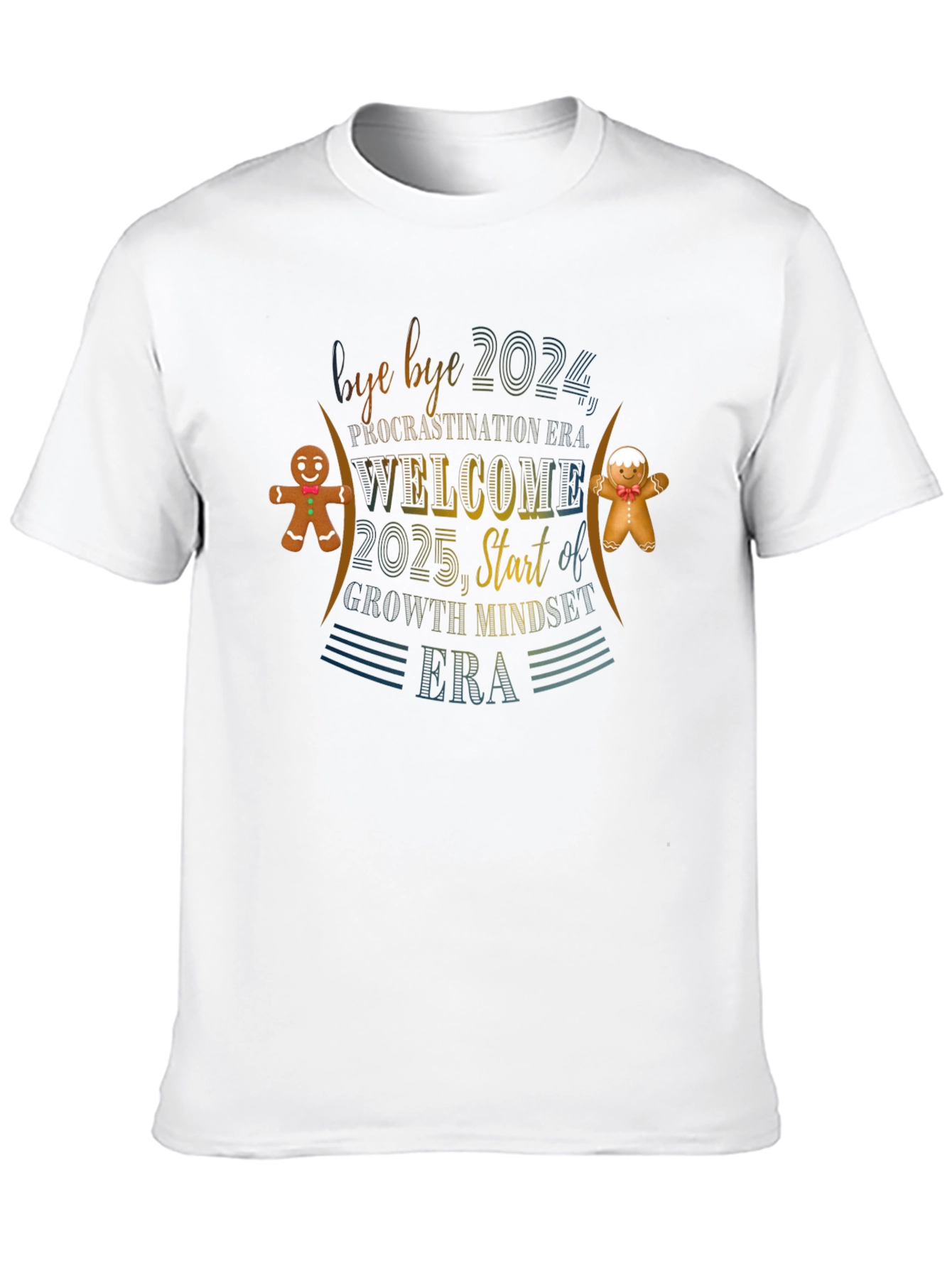 Bye Bye 2024 Welcome 2025 Graphic Tee