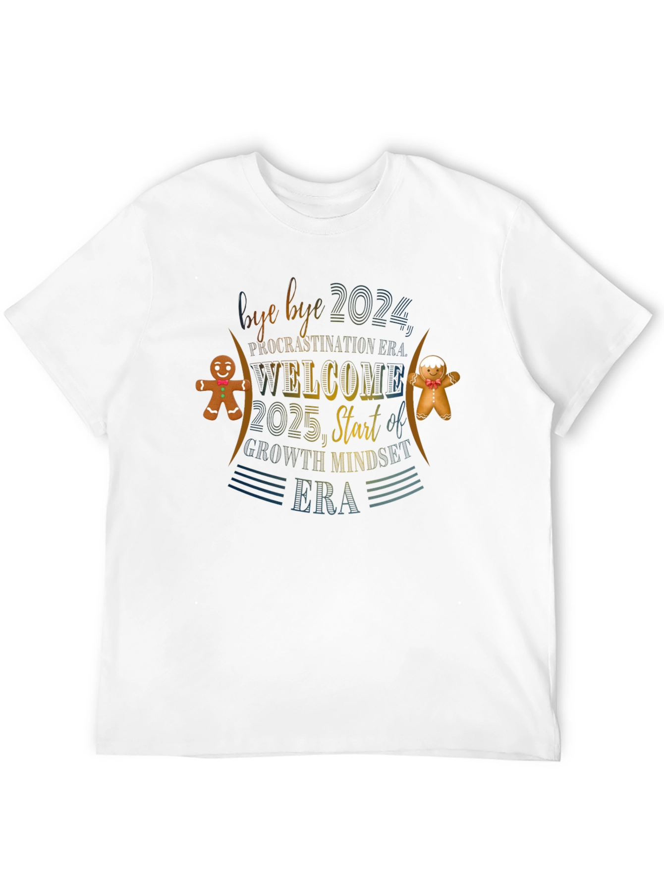 Bye Bye 2024 Welcome 2025 Graphic Tee