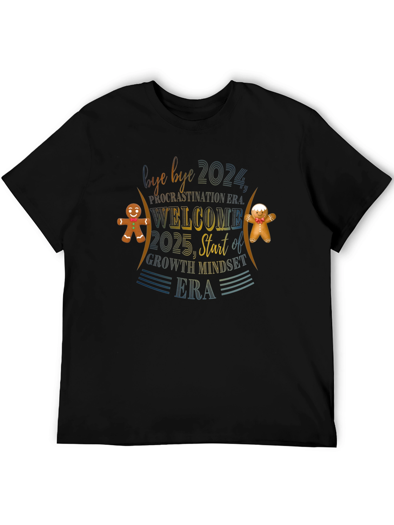 Bye Bye 2024 Welcome 2025 Graphic Tee