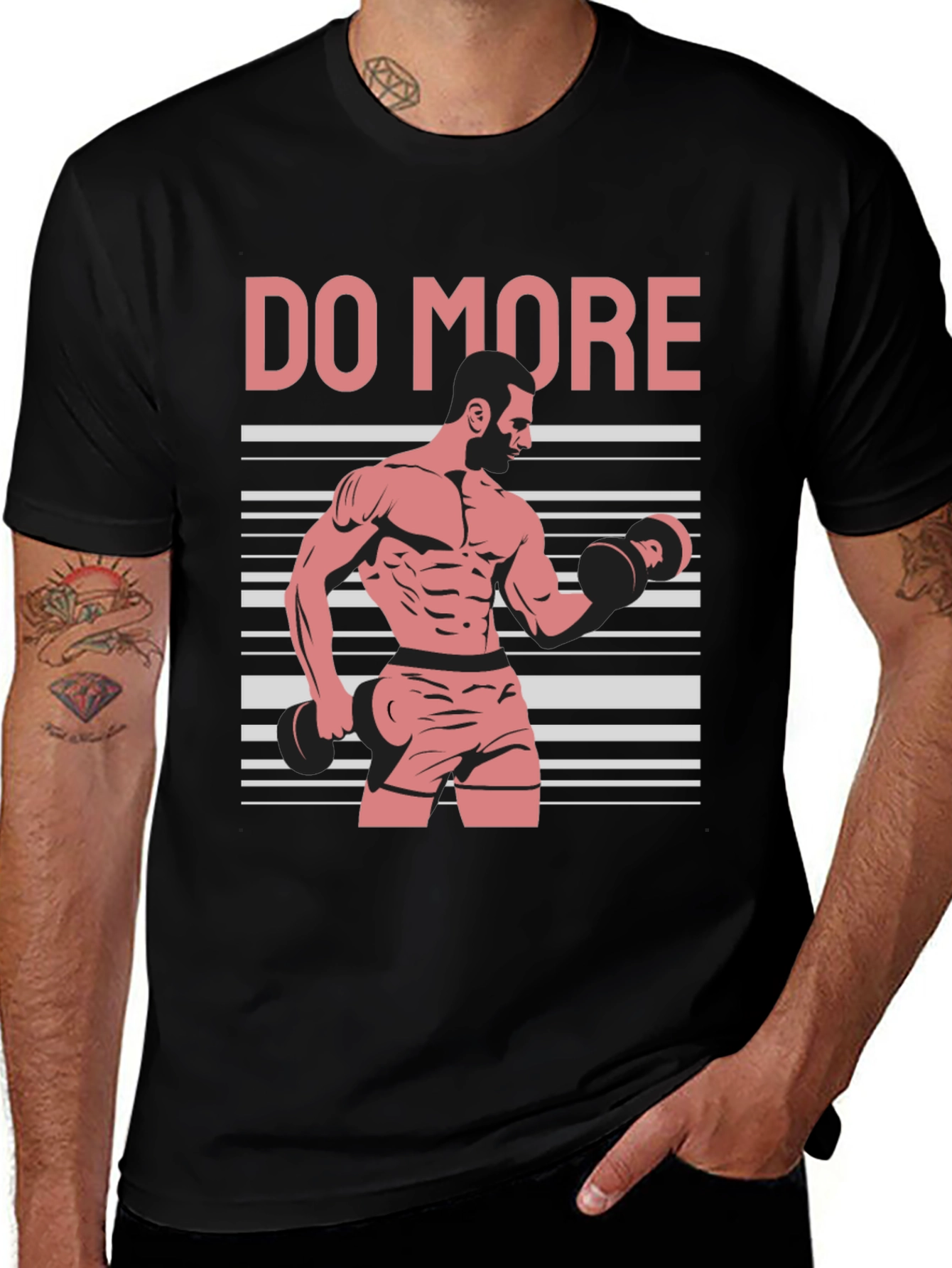 Do More Workout Graphic T-Shirt