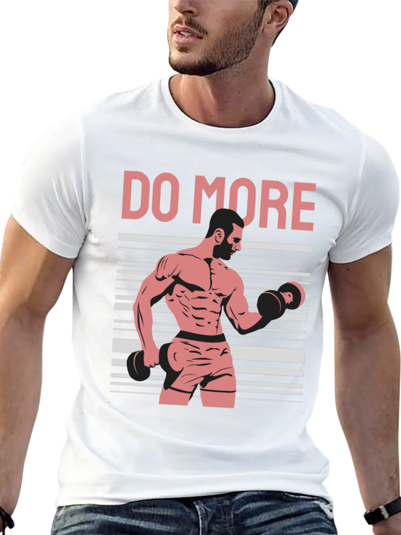 Do More Workout Graphic T-Shirt